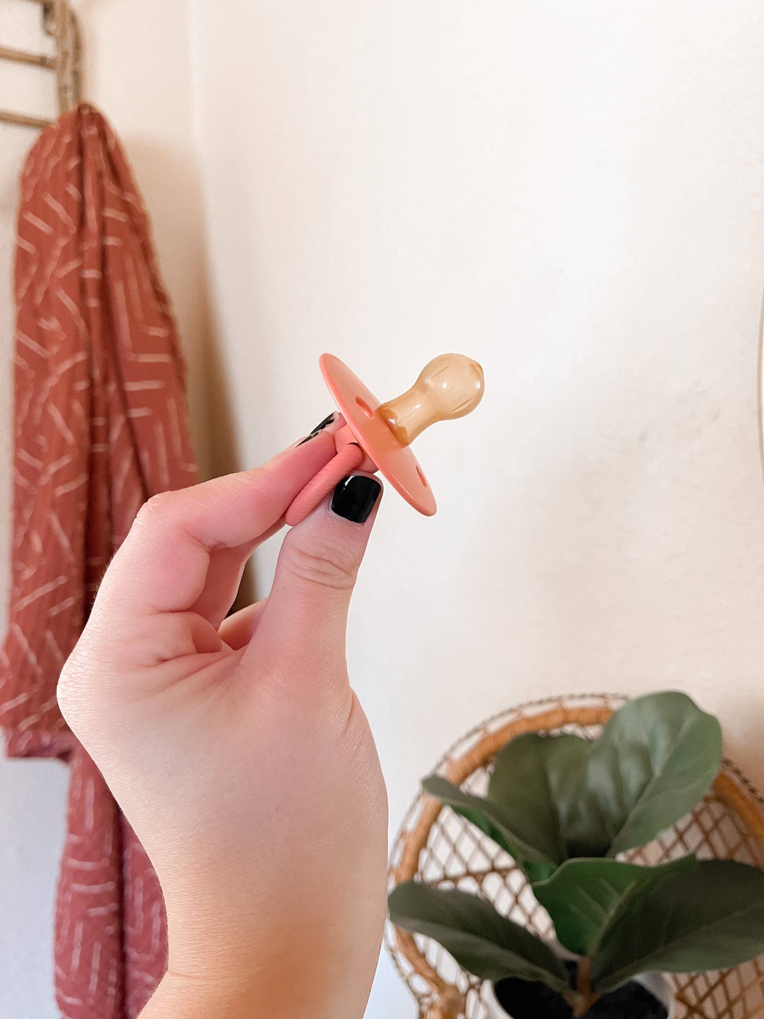 Natural Rubber Paci Set: Succulent + Agave