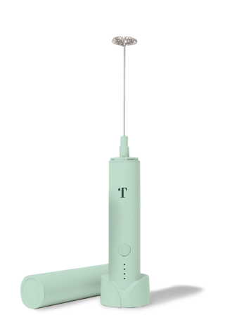 TEASPRESSA | LUXE Mixer Cube - Milk Frother | Wholesale: Pistachio