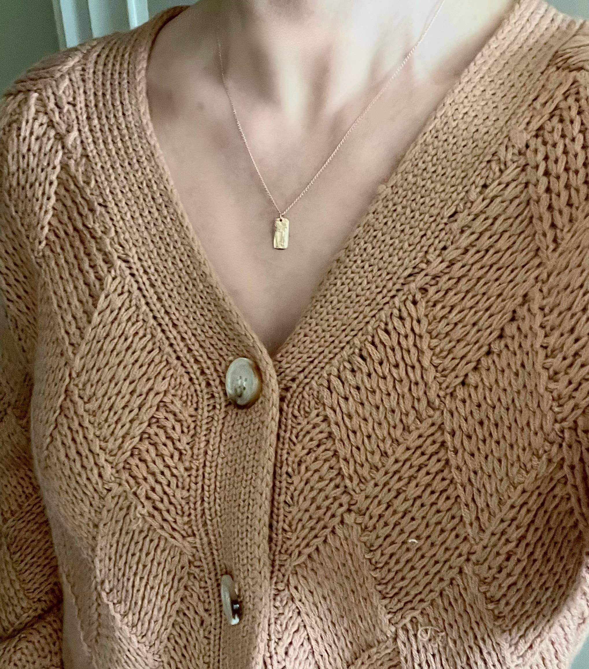 Saressa Designs - Poppy Necklace: 14k Gold Fill 18 inches