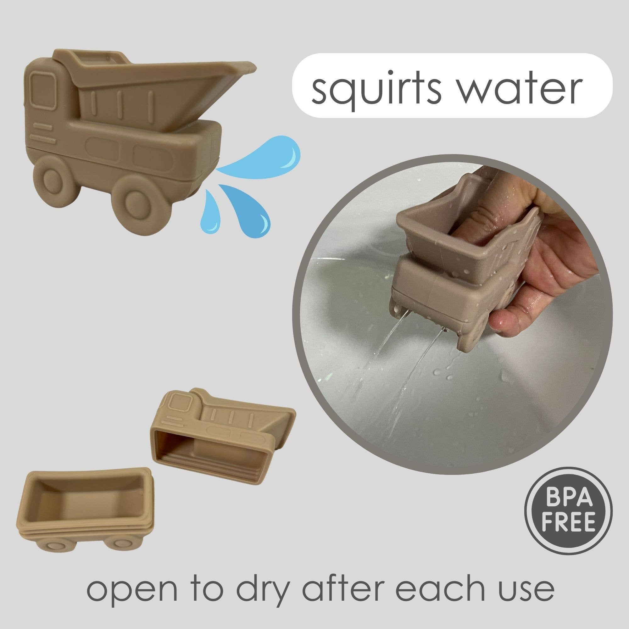 Bath Toys BPA-Free Food-Grade Silicone 3pc Water Set