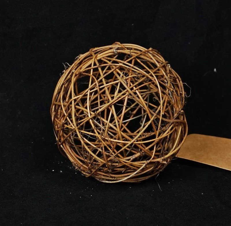 Holiday Depot Inc. - M10072- 4.5in Rattan Twig Ball