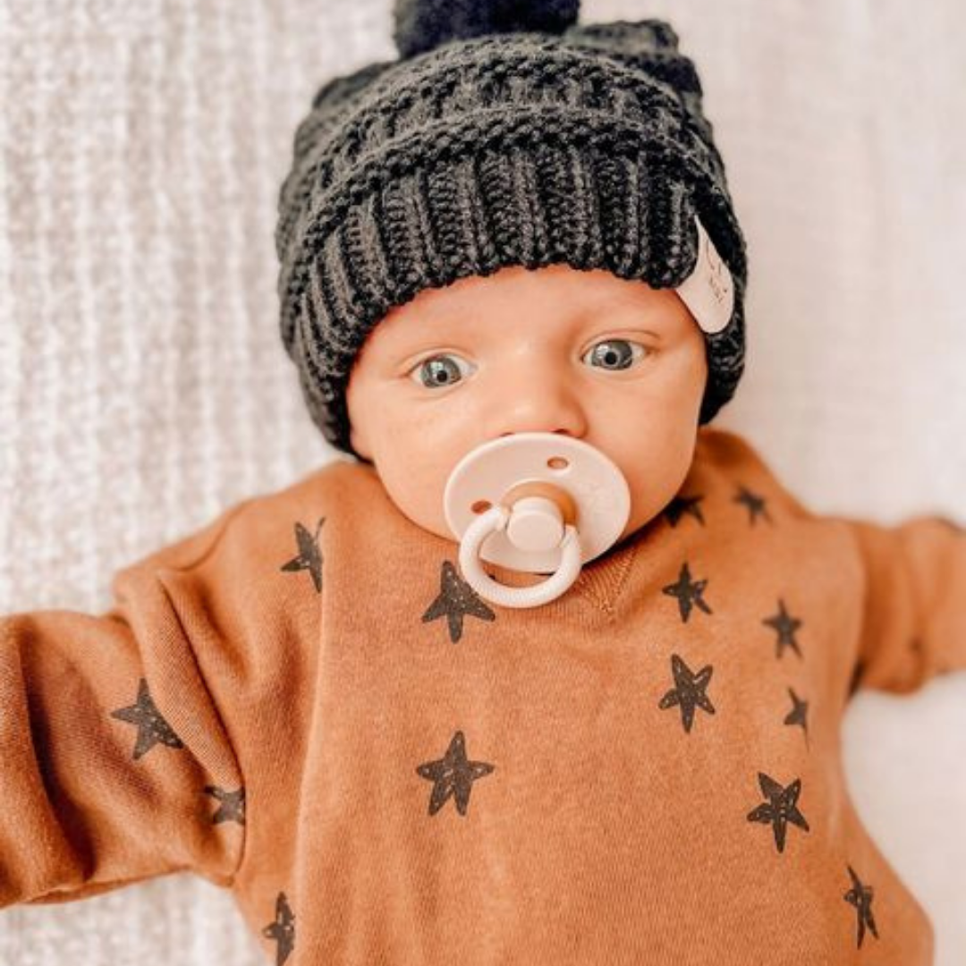 Natural Rubber Paci Sets: Harbor + Coast 6-18 M