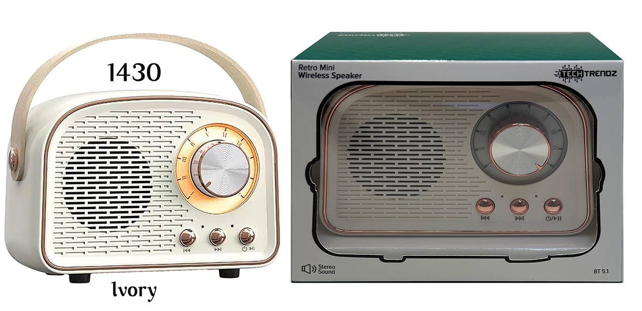 Retro Bluetooth Speaker: Green