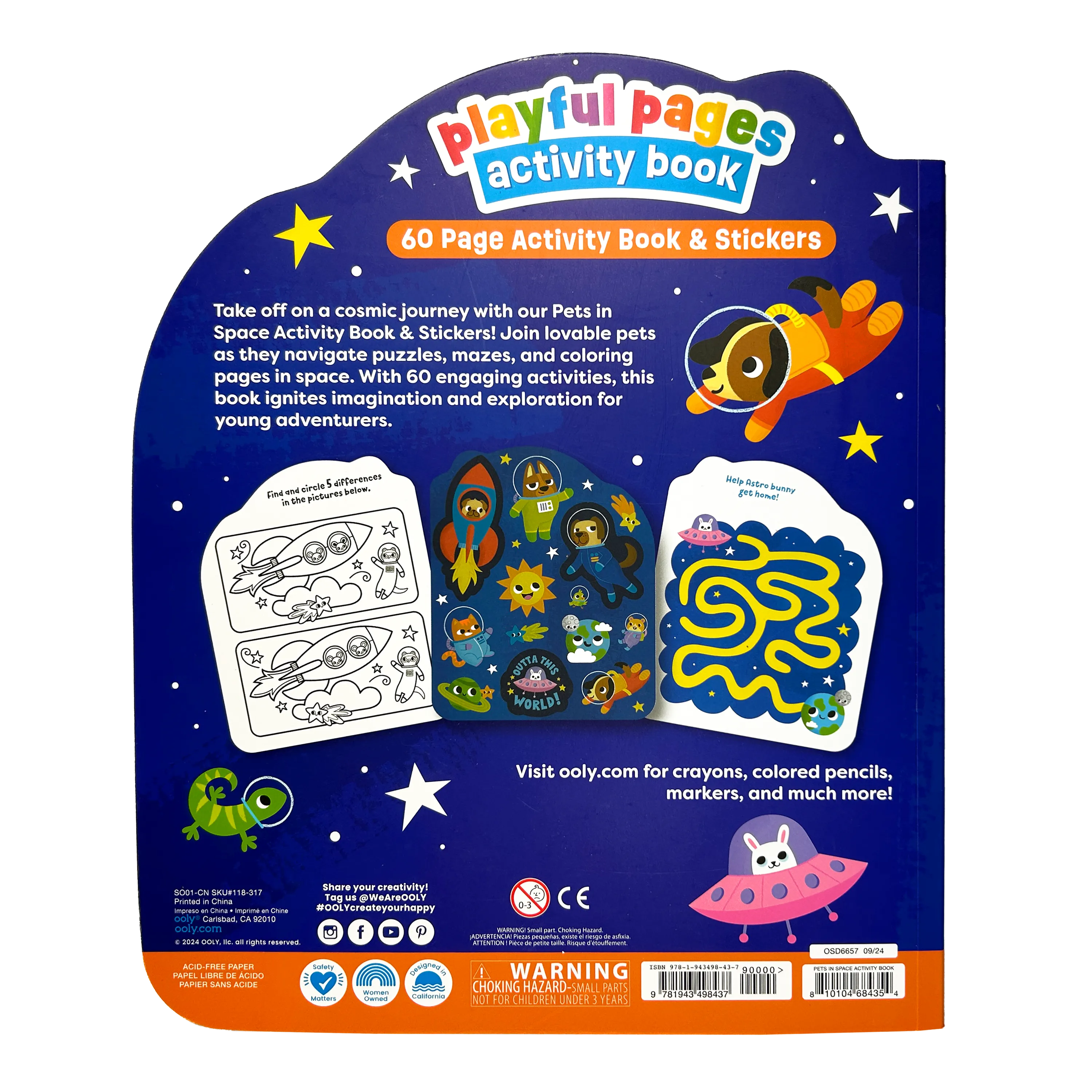 Pets in Space! Activity Book