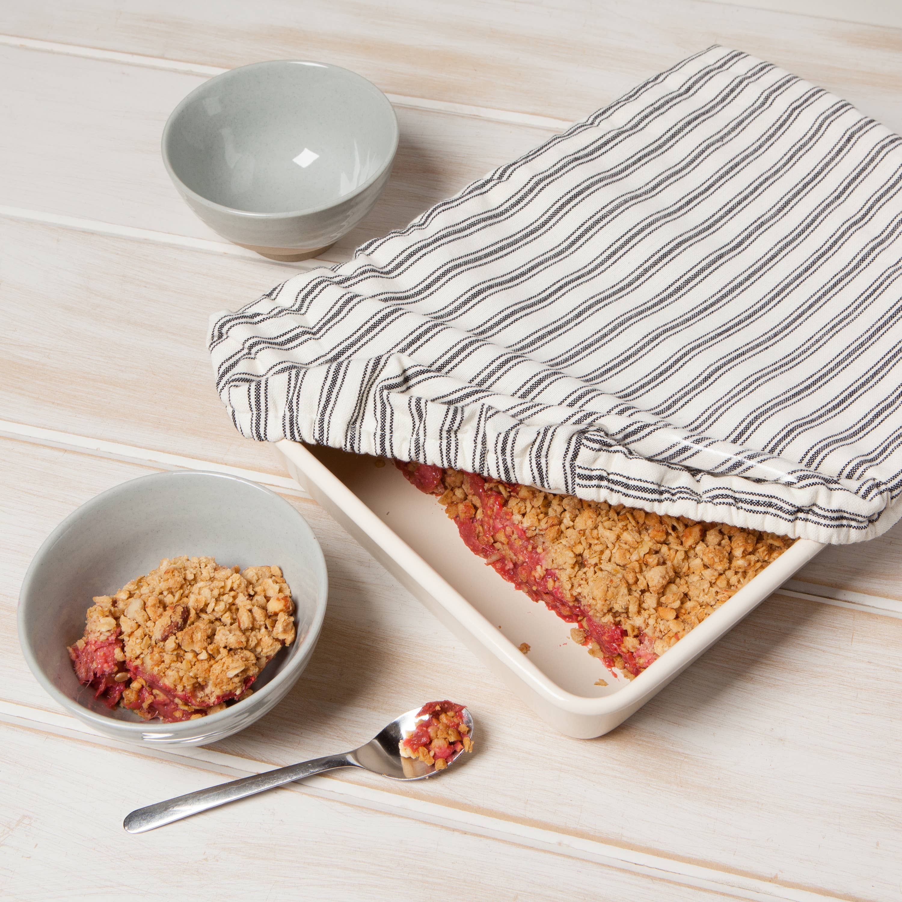 Now Designs by Danica - Ticking Stripe Baking Dish Cover