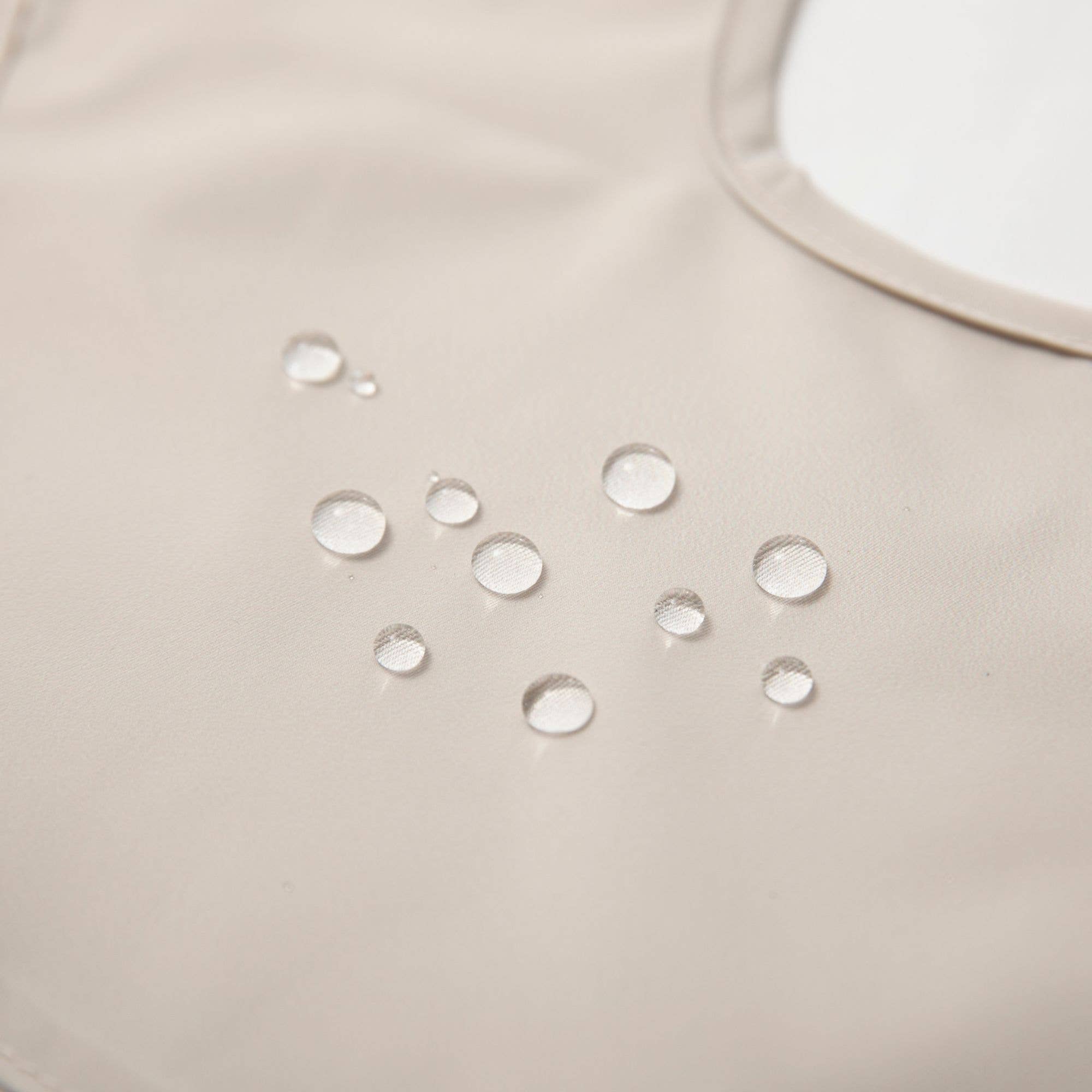 Sleeveless (3-pc) Smock Bib Set for Baby & Toddler (Neutral)