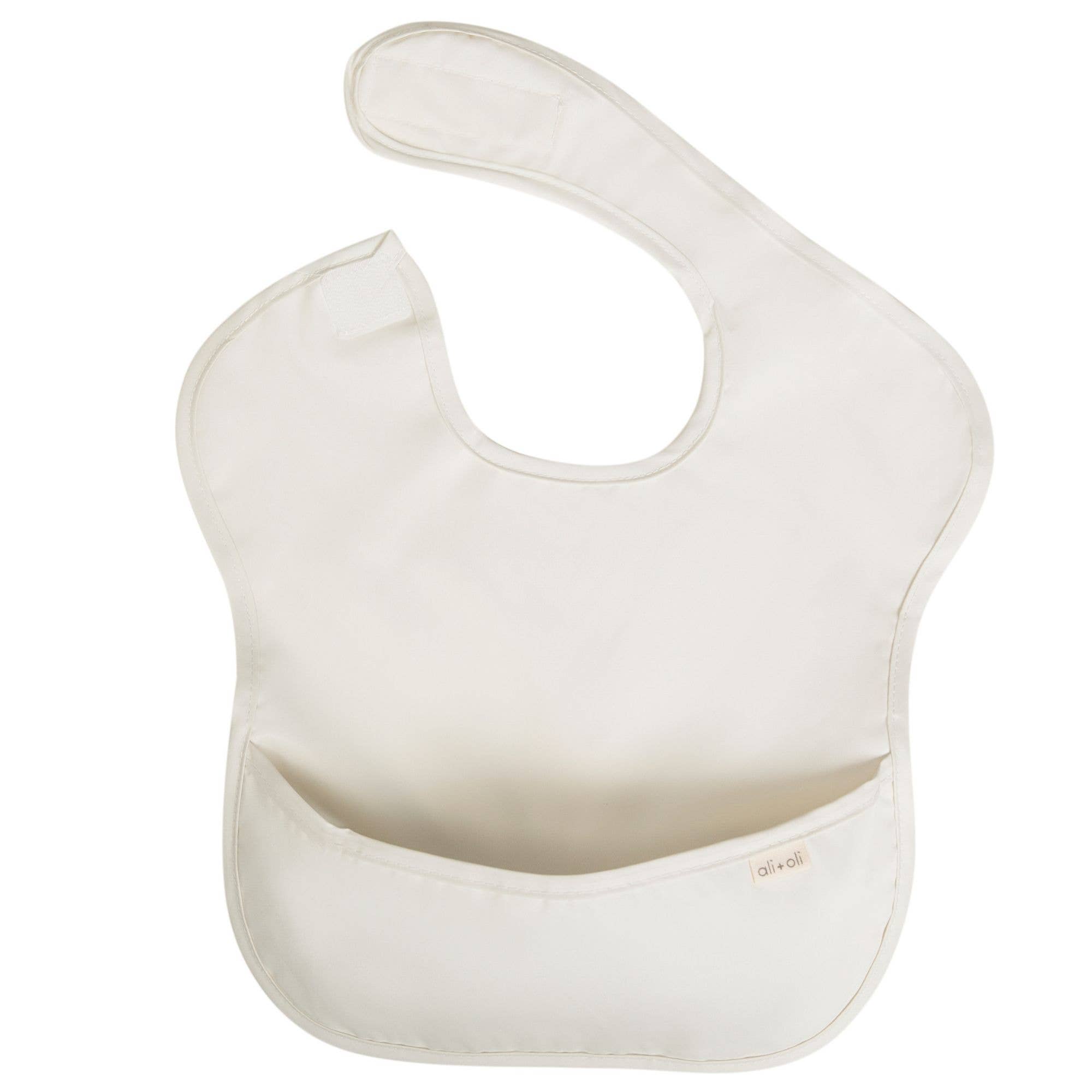Sleeveless (3-pc) Smock Bib Set for Baby & Toddler (Neutral)