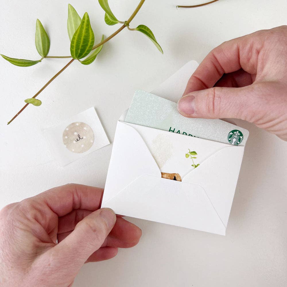 Paint Palette Mini Notecard