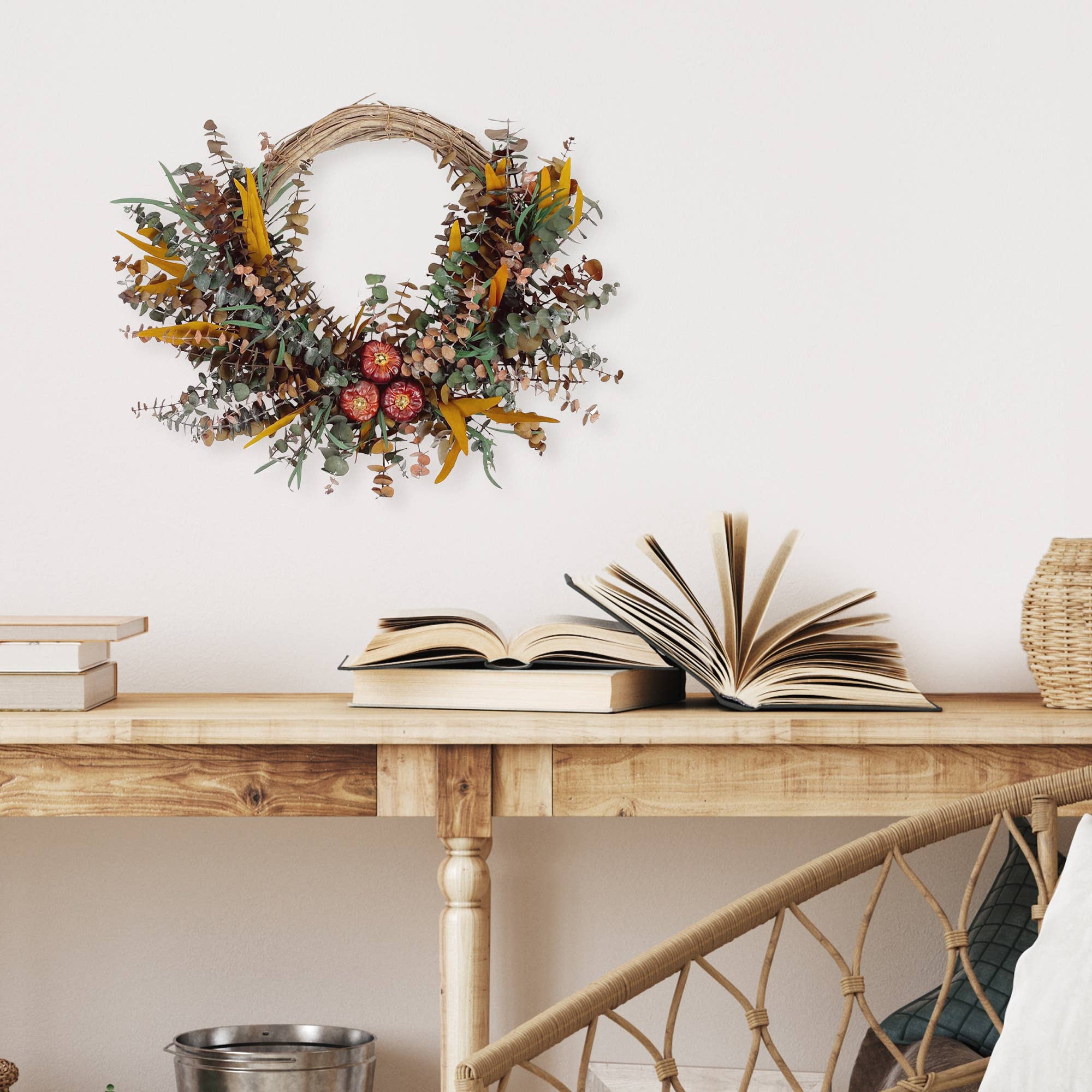 Eucalyptus Harvest Wreath