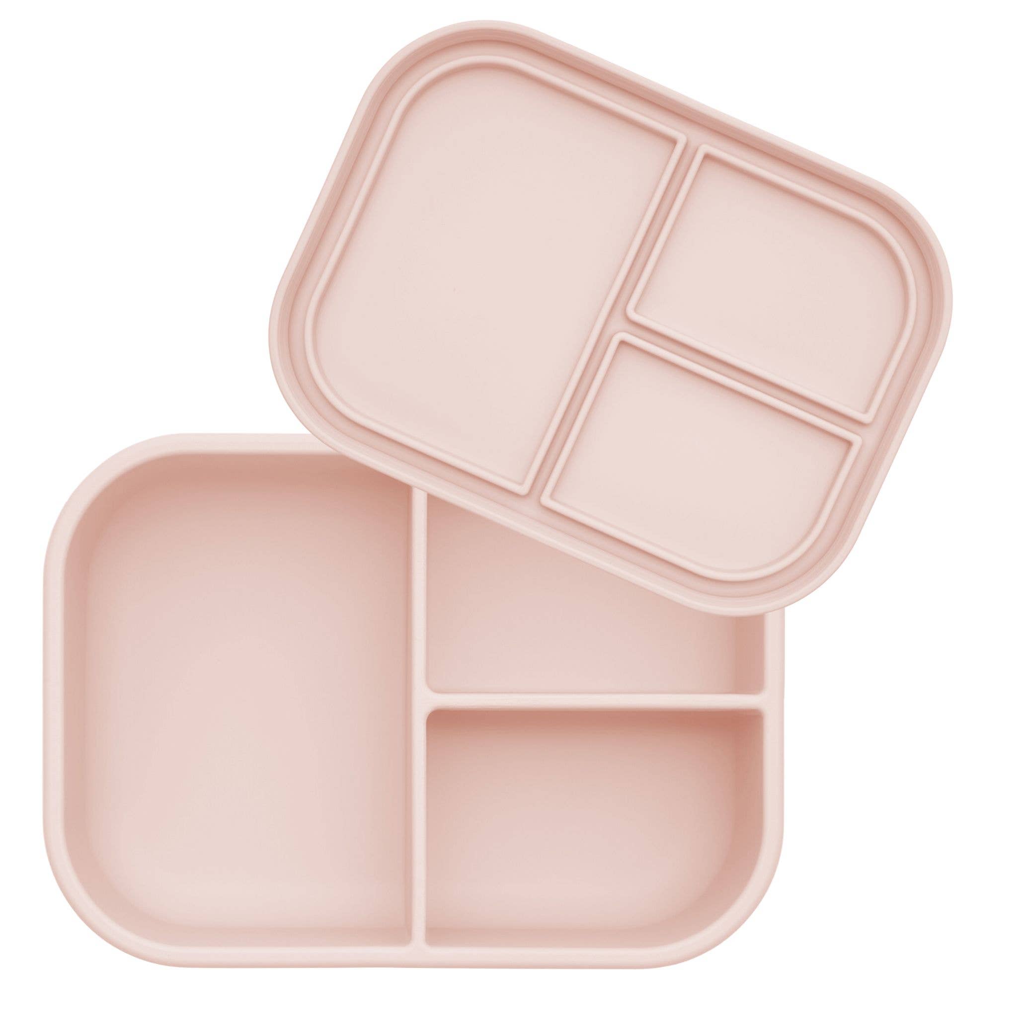 Leakproof Silicone Bento Box (Blush) Back to School