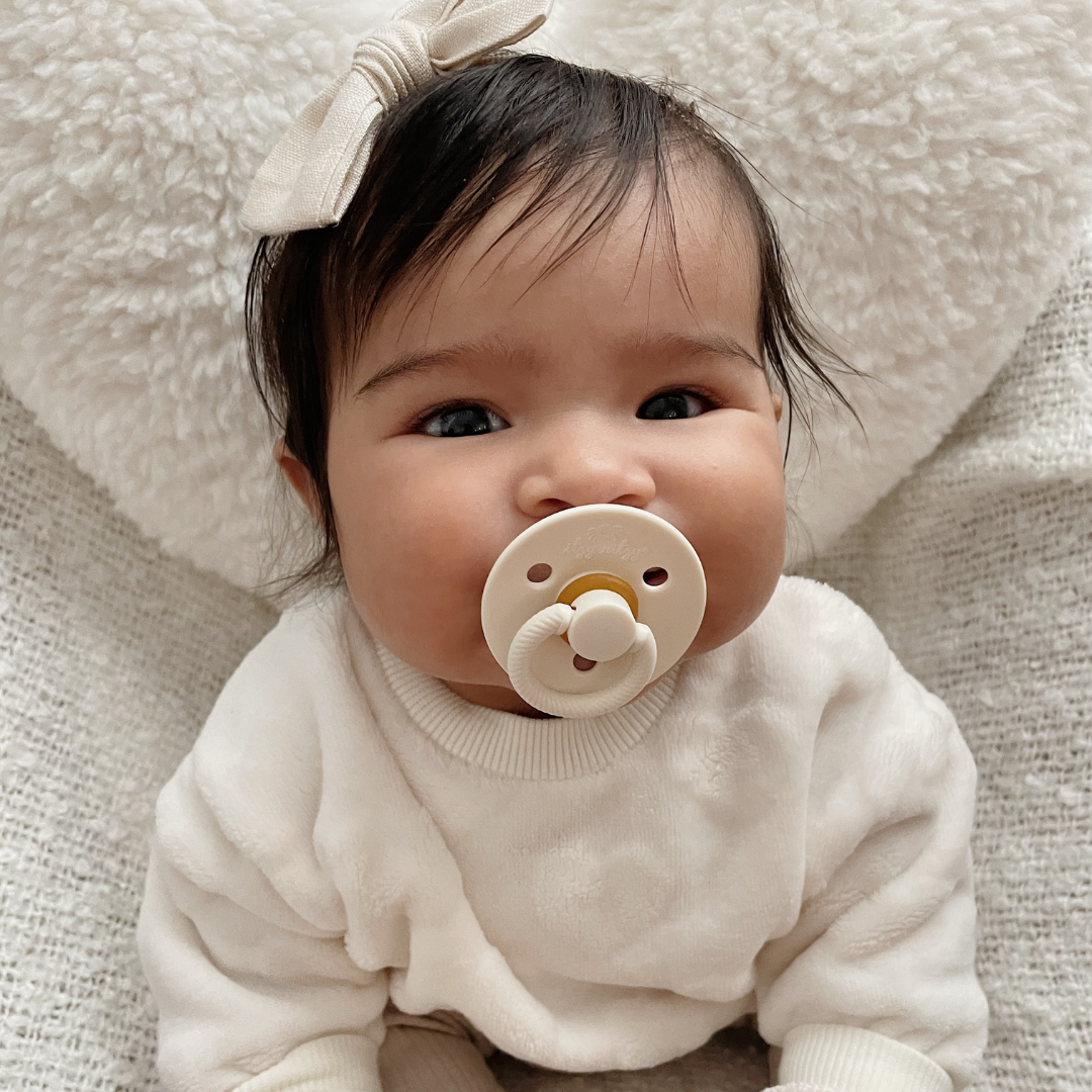 Natural Rubber Paci Sets: Harbor + Coast 6-18 M