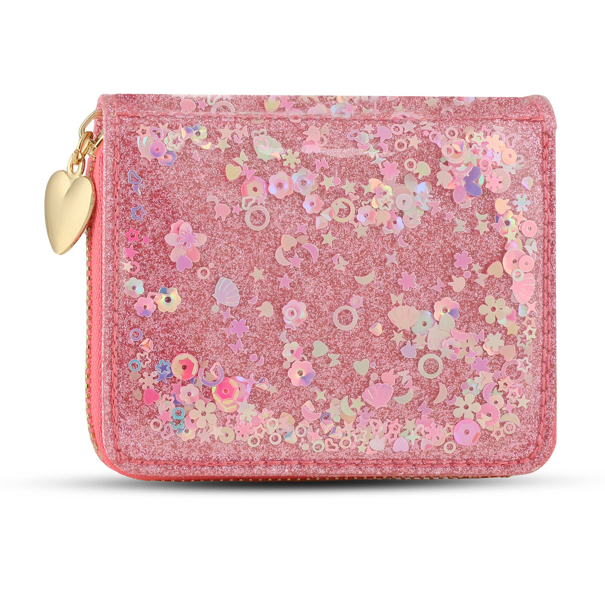 Confetti Wallet: Silver