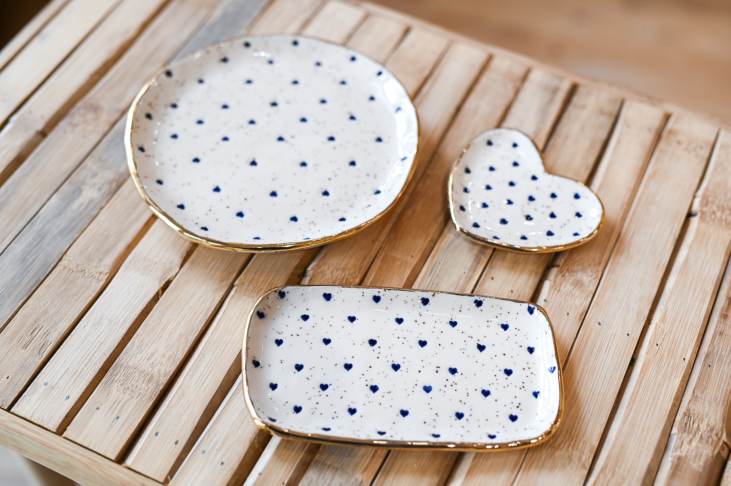 Heart Footed Catchall Tray