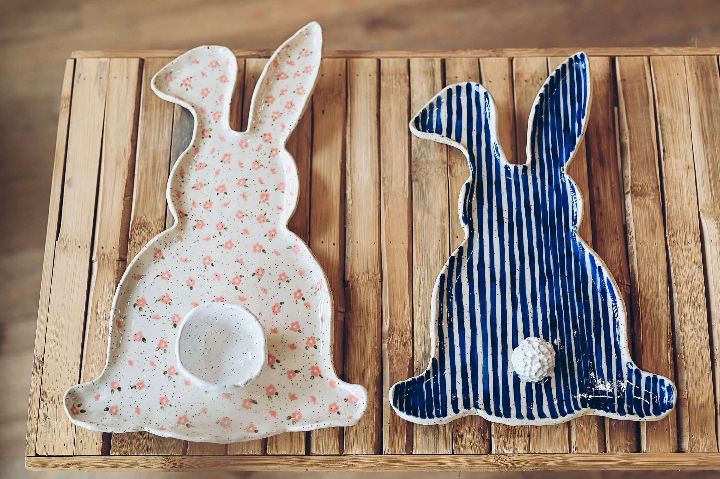 Ceramic Bunny Platter  || March 7th