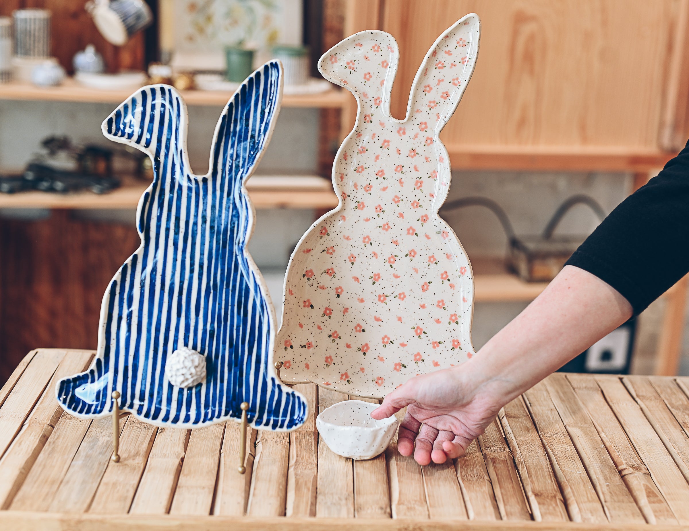 Ceramic Bunny Platter  || March 7th