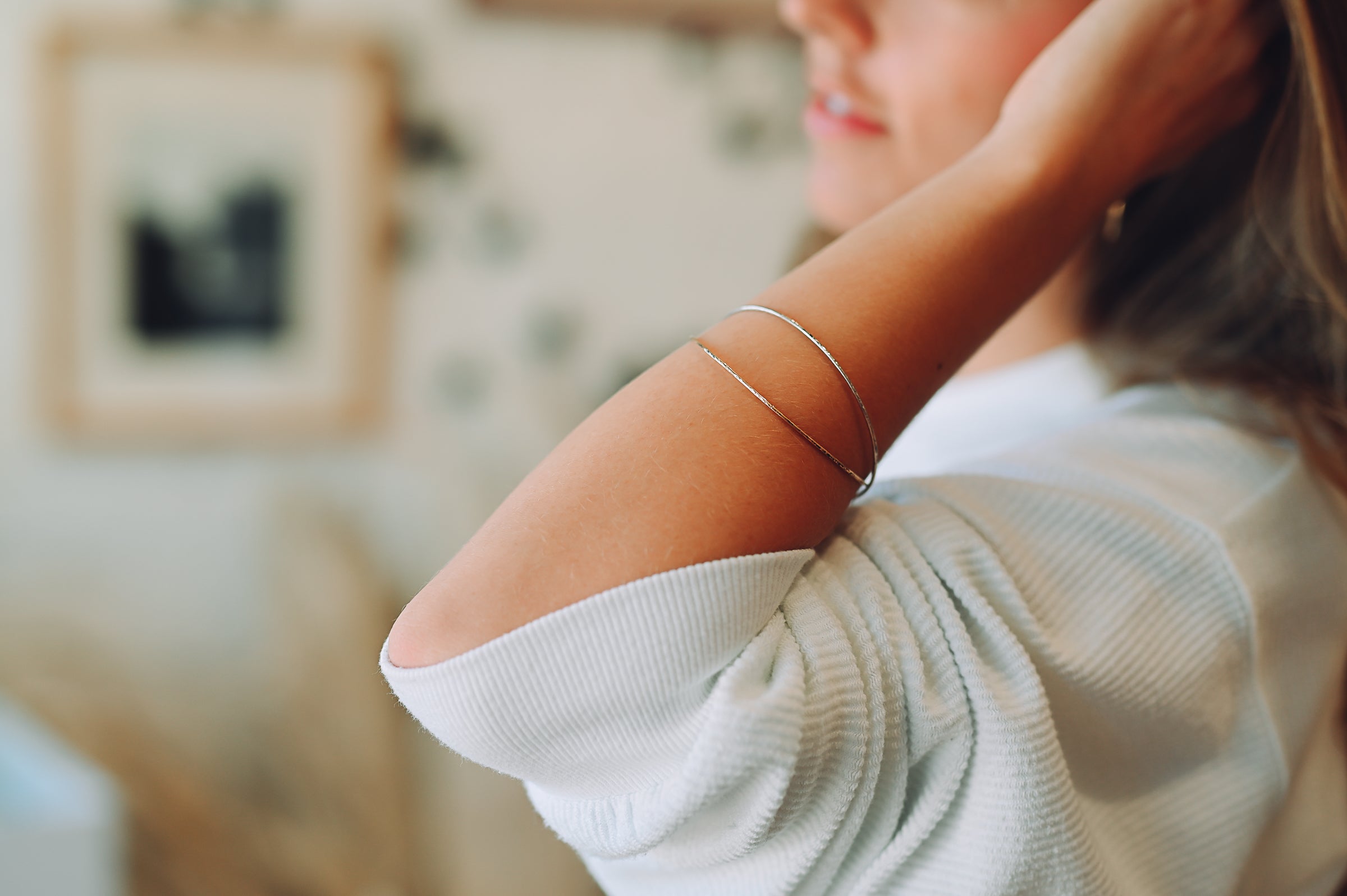 Hammered Bangle