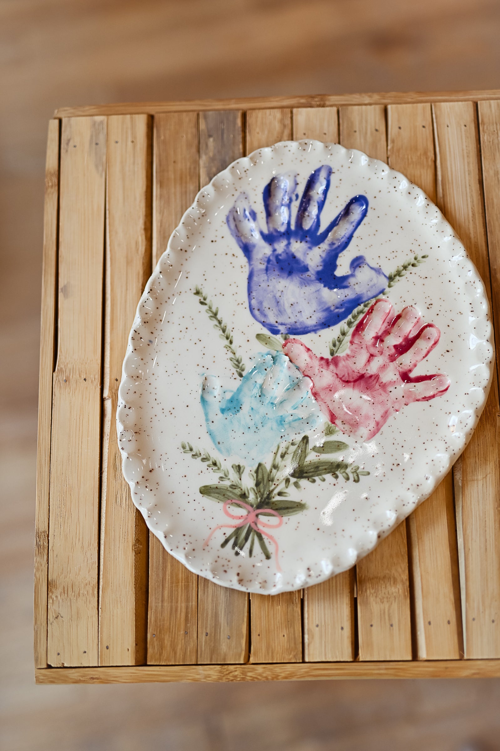 Handprint Flower Keepsake