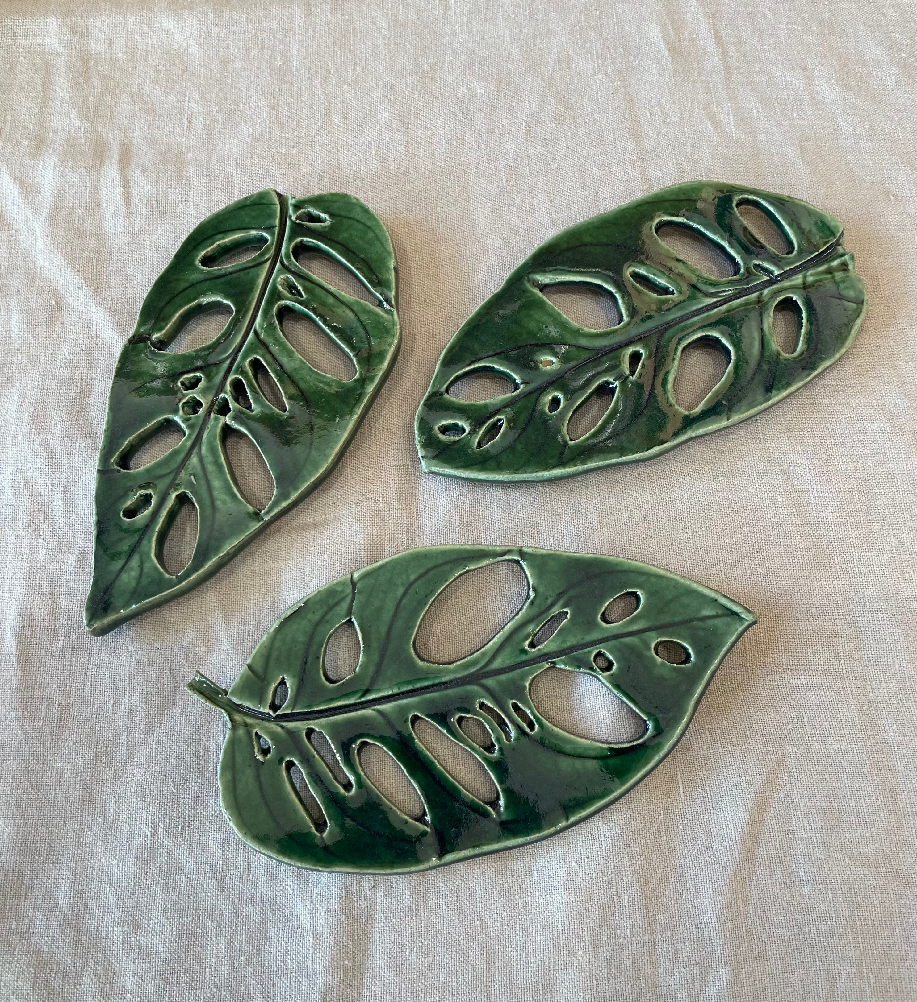 Monstera Leaf Soap Dish