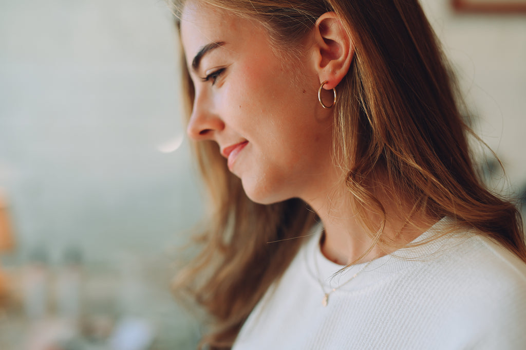 Classic Tube Hoop Earrings