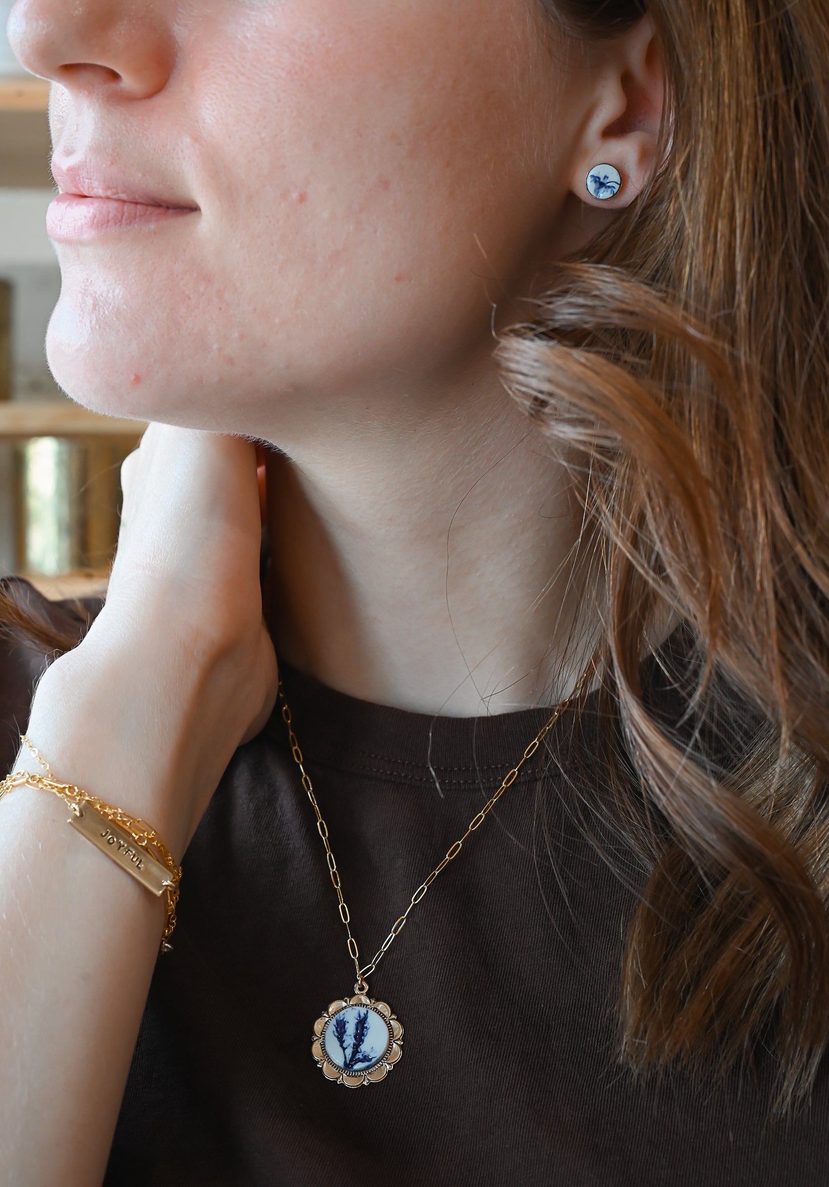 Pressed Floral Earrings