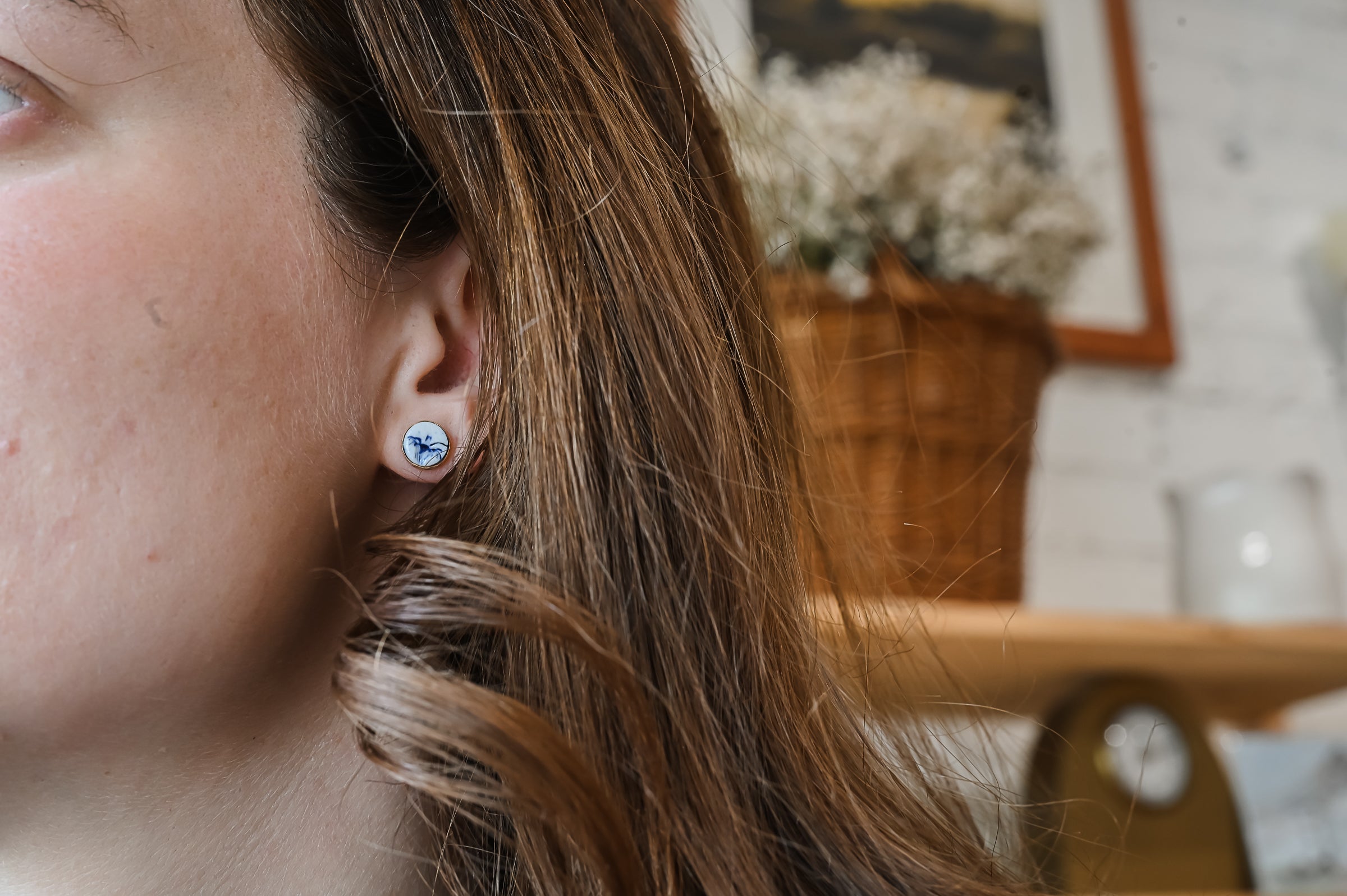 Pressed Floral Earrings