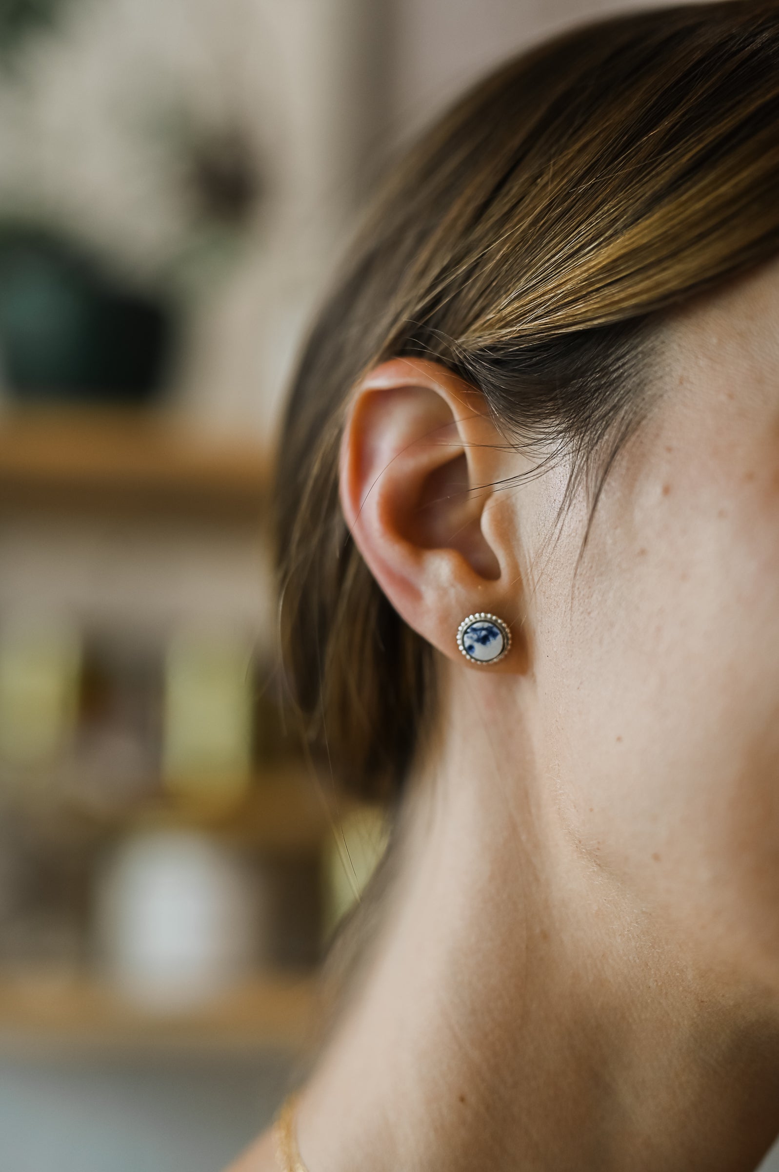 Pressed Floral Earrings
