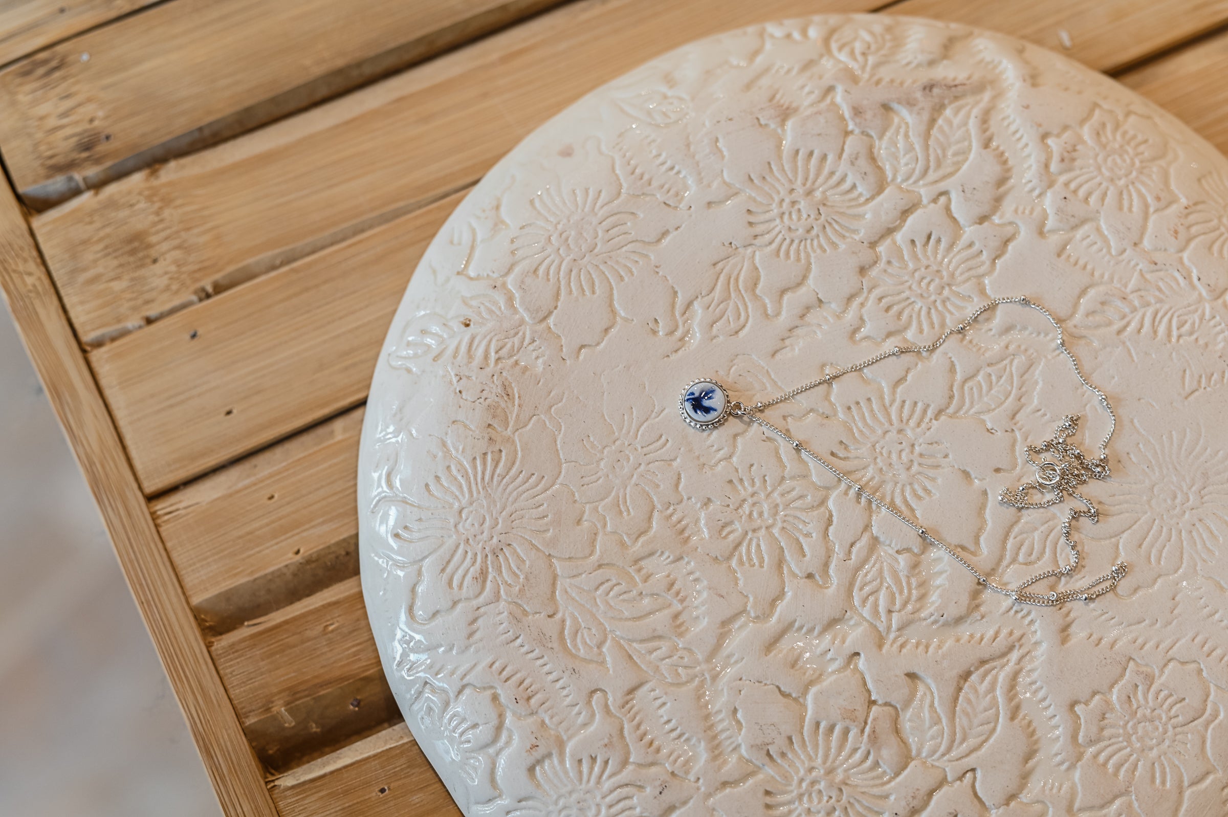 Pressed Floral Necklace