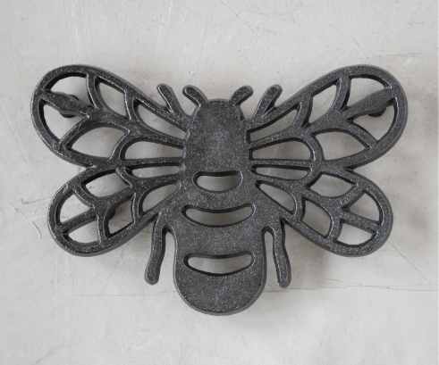 Cast Aluminum Bee Trivet