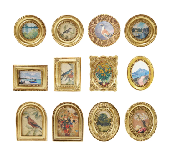 Resin Mini Framed Art Magnet