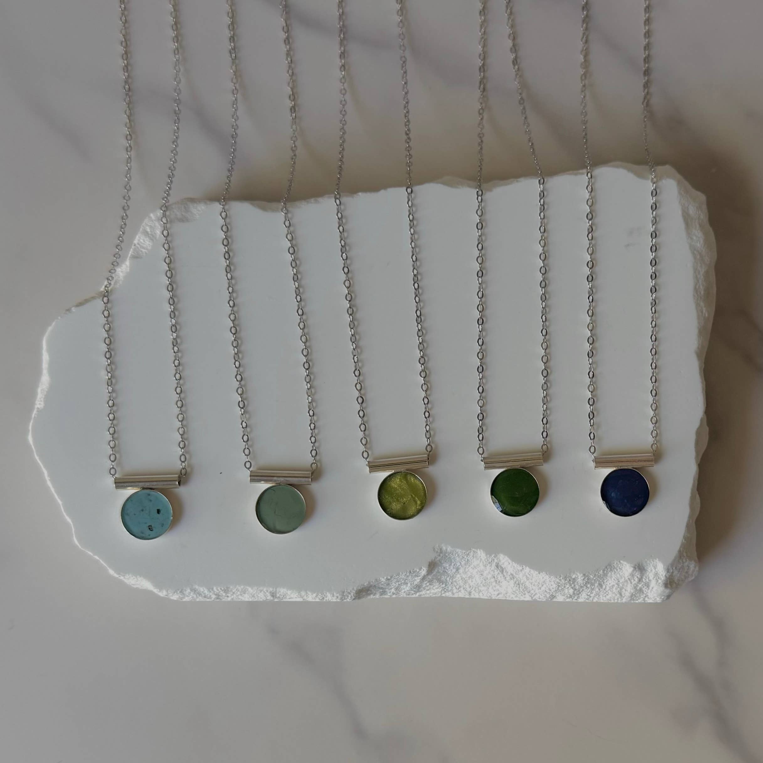 sable jewelry - Peridot Chiefe Necklace: Sterling Silver