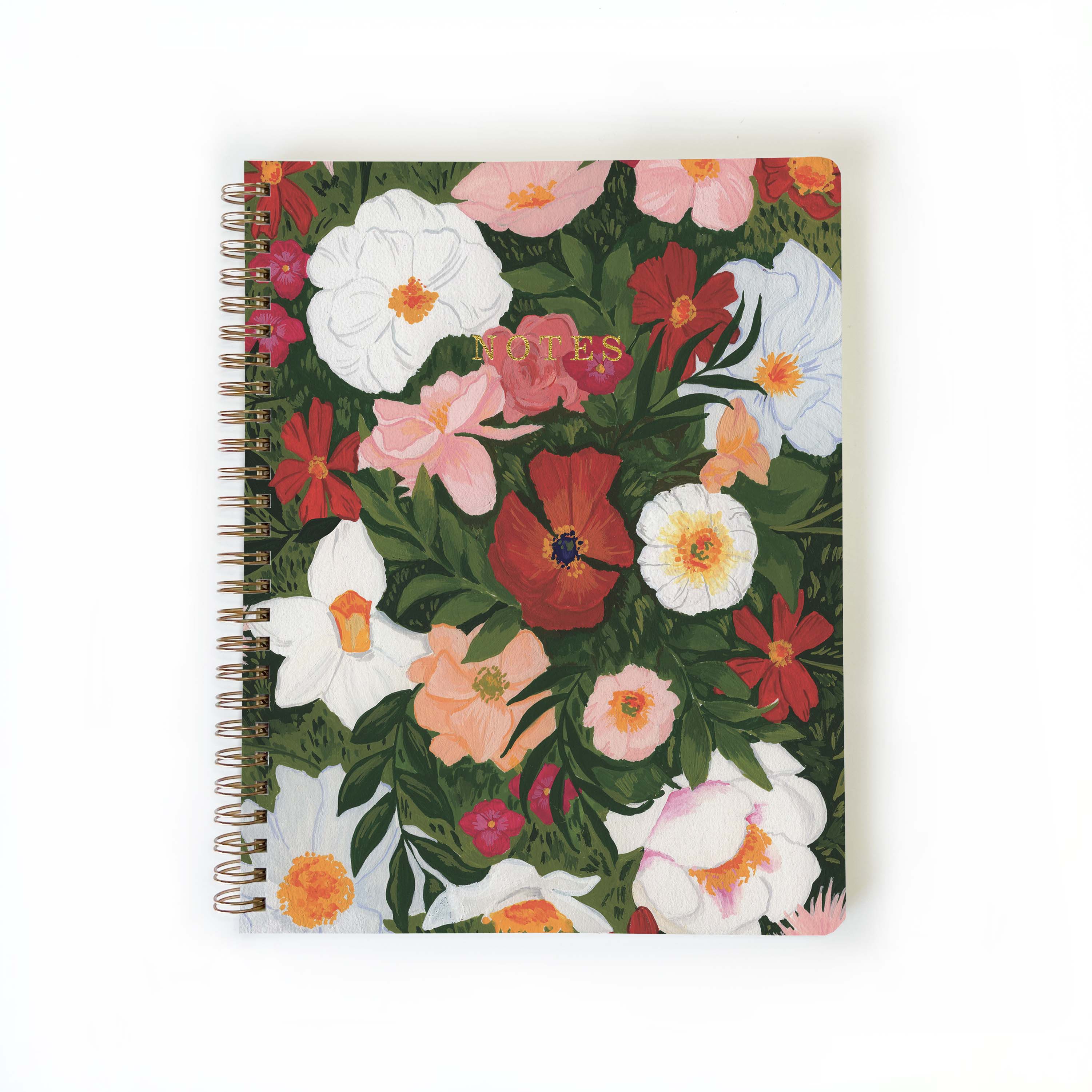 Lush Garden Notebook Journal: Small Notebook / Blank Pages