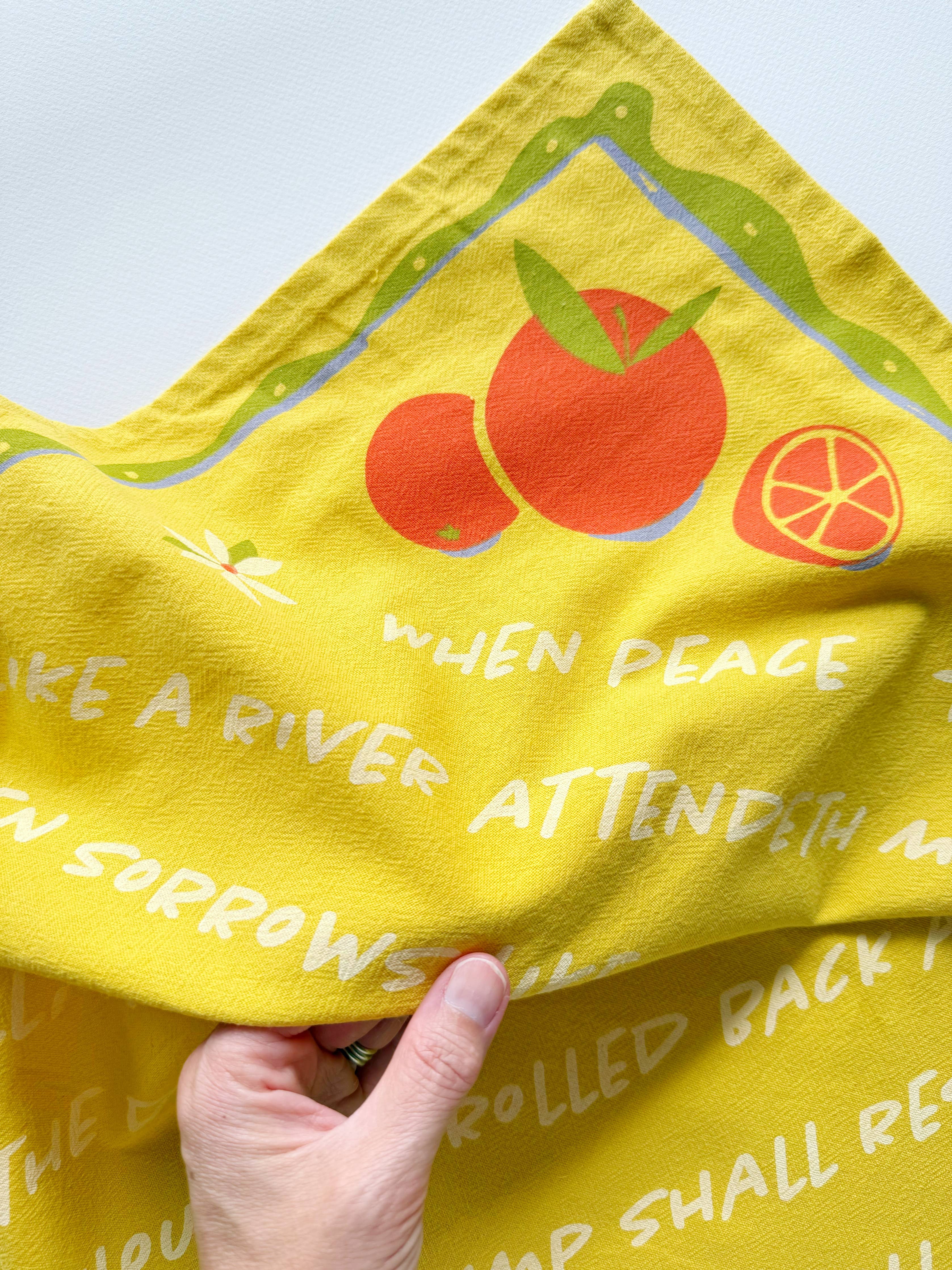"It is Well with My Soul" Hymn Tea Towel