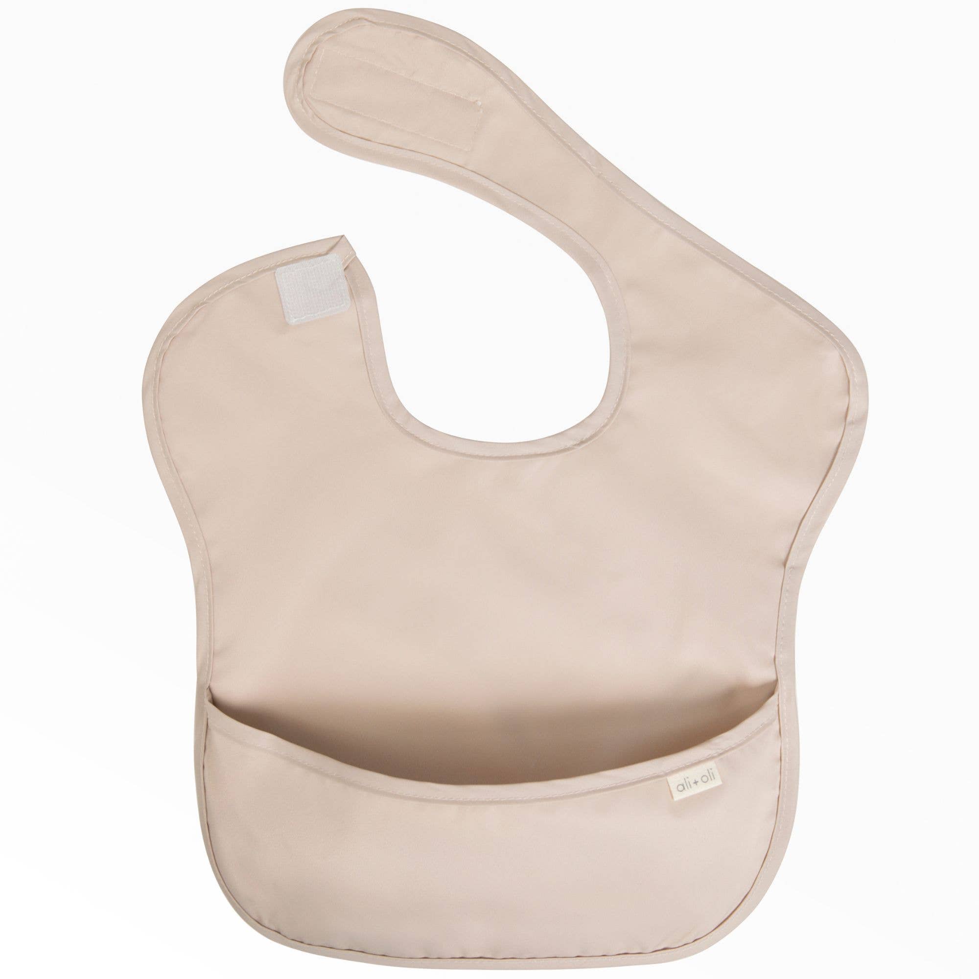 Sleeveless (3-pc) Smock Bib Set for Baby & Toddler (Neutral)