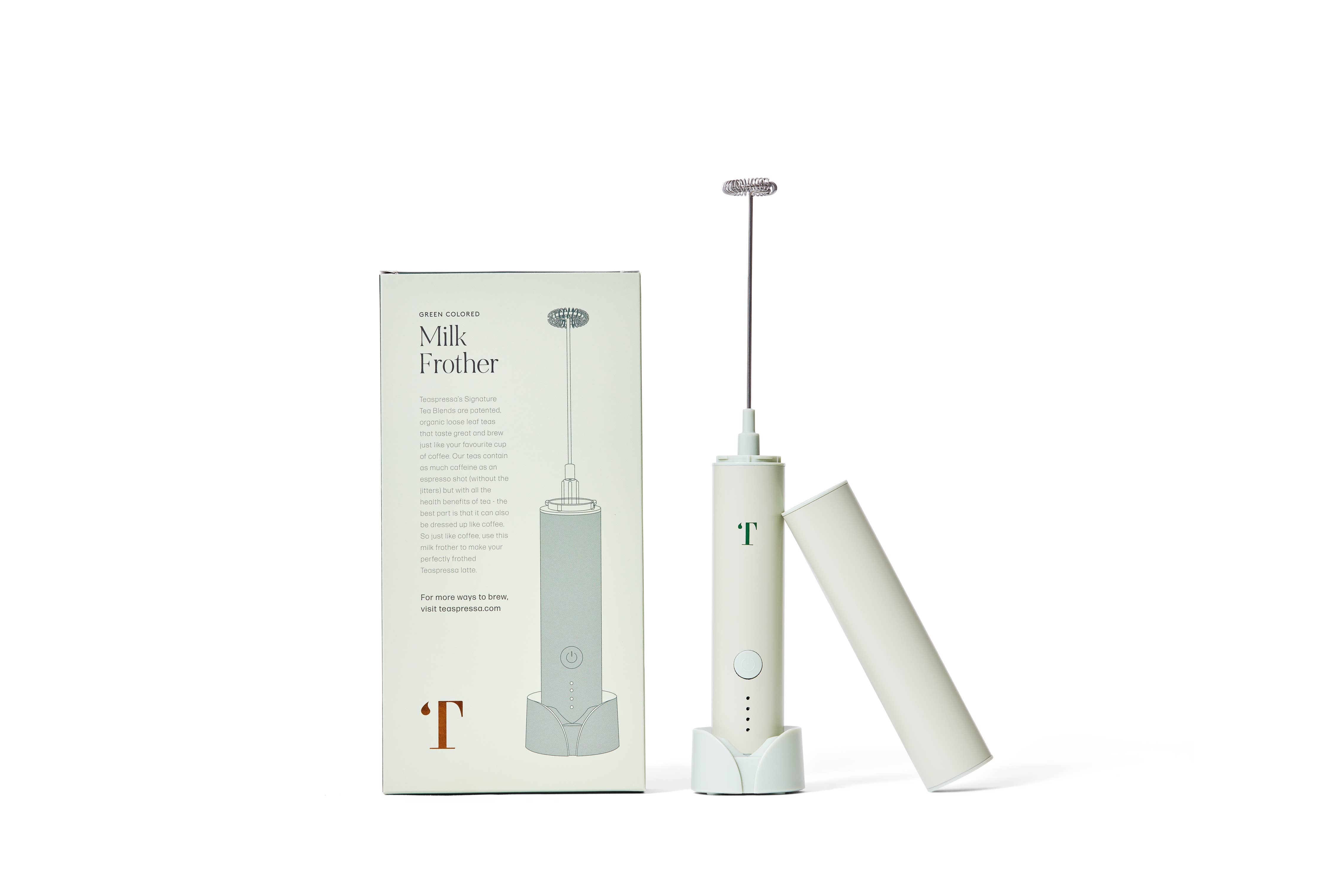 TEASPRESSA | LUXE Mixer Cube - Milk Frother | Wholesale: Pistachio