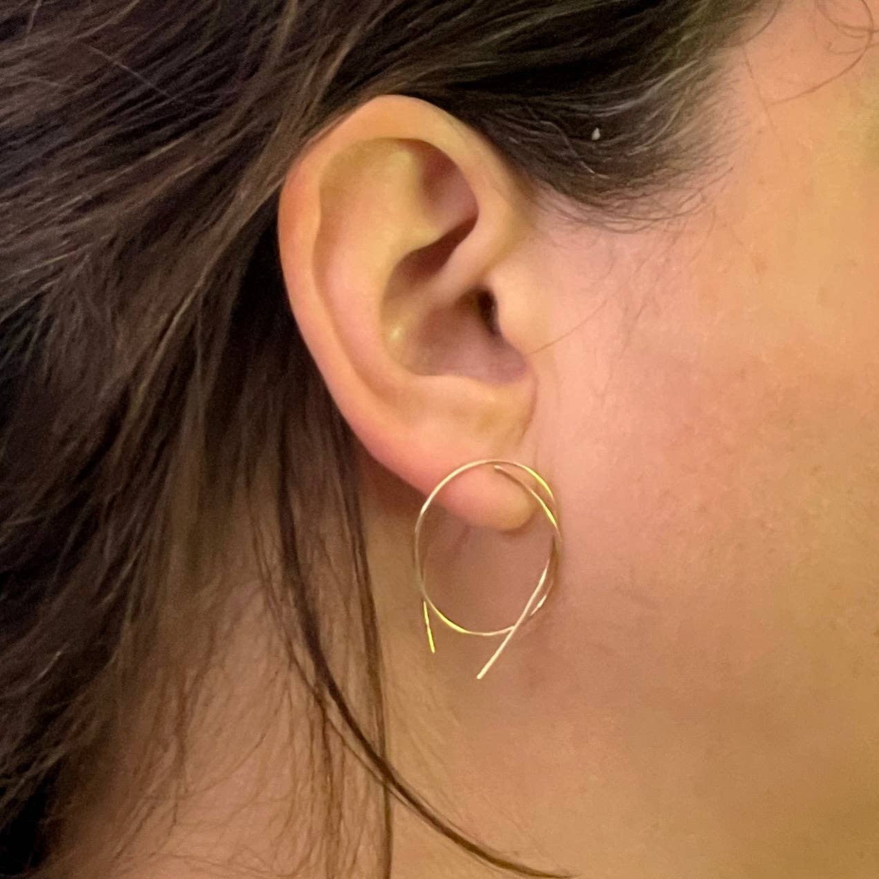 Thin Rope Earrings