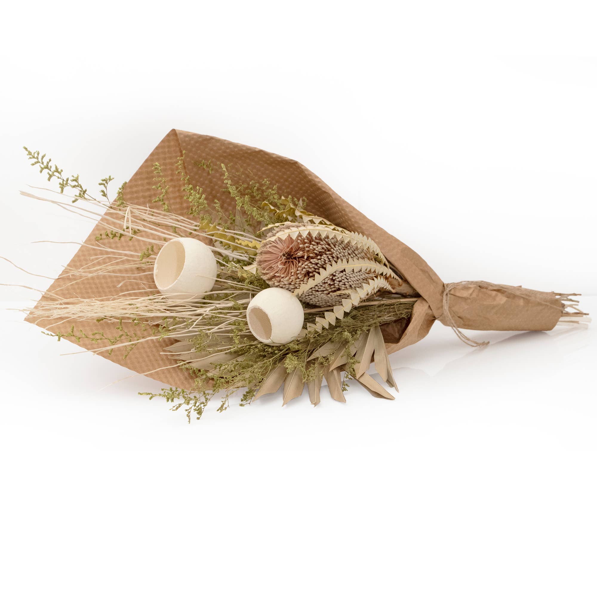 Banksia &  Palm Bouquet