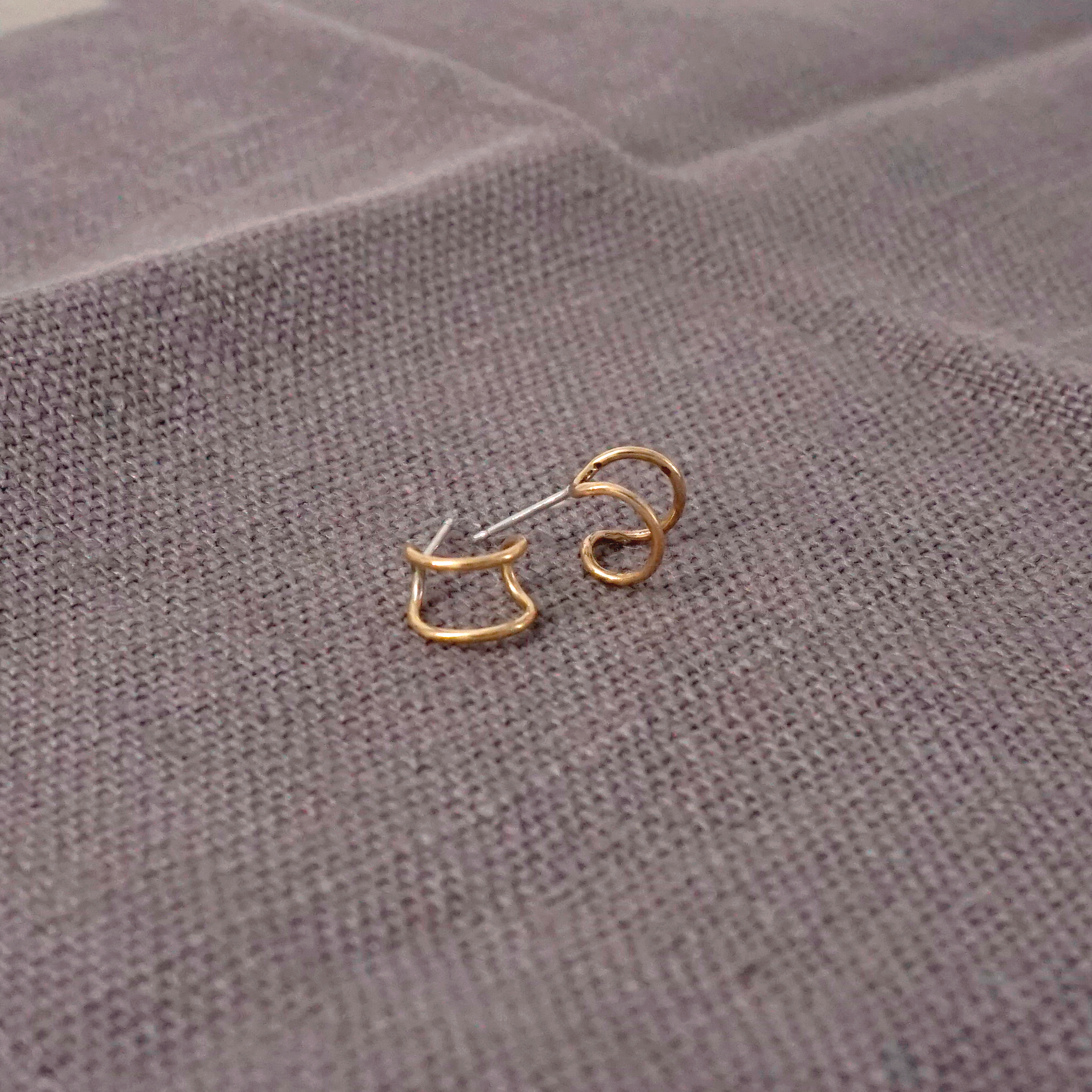 Double Round Hugger | Sterling Silver