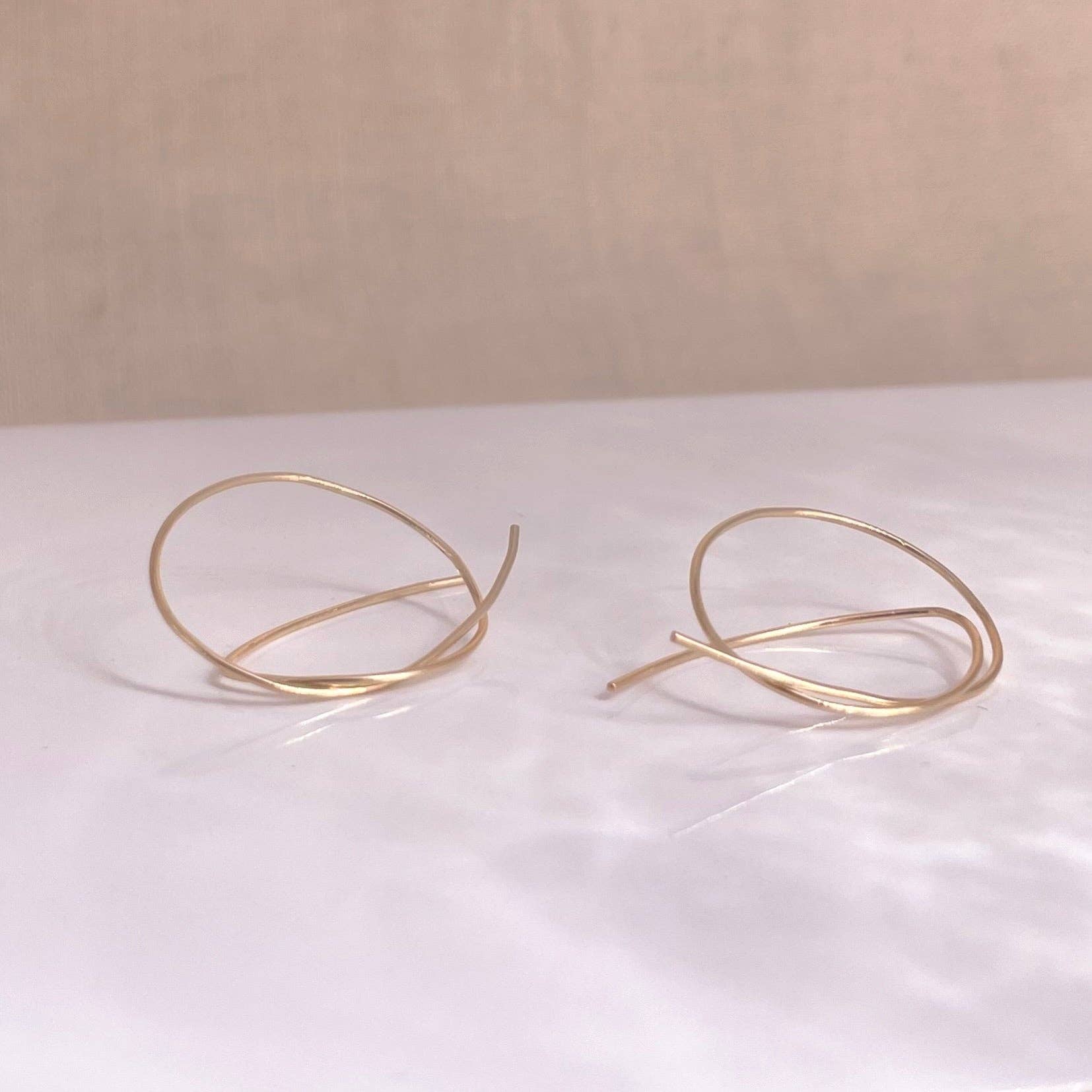 Thin Rope Earrings