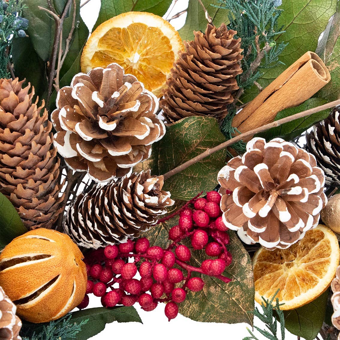 Andaluca - Cinnamon Orange & Pinecone
 Wreath