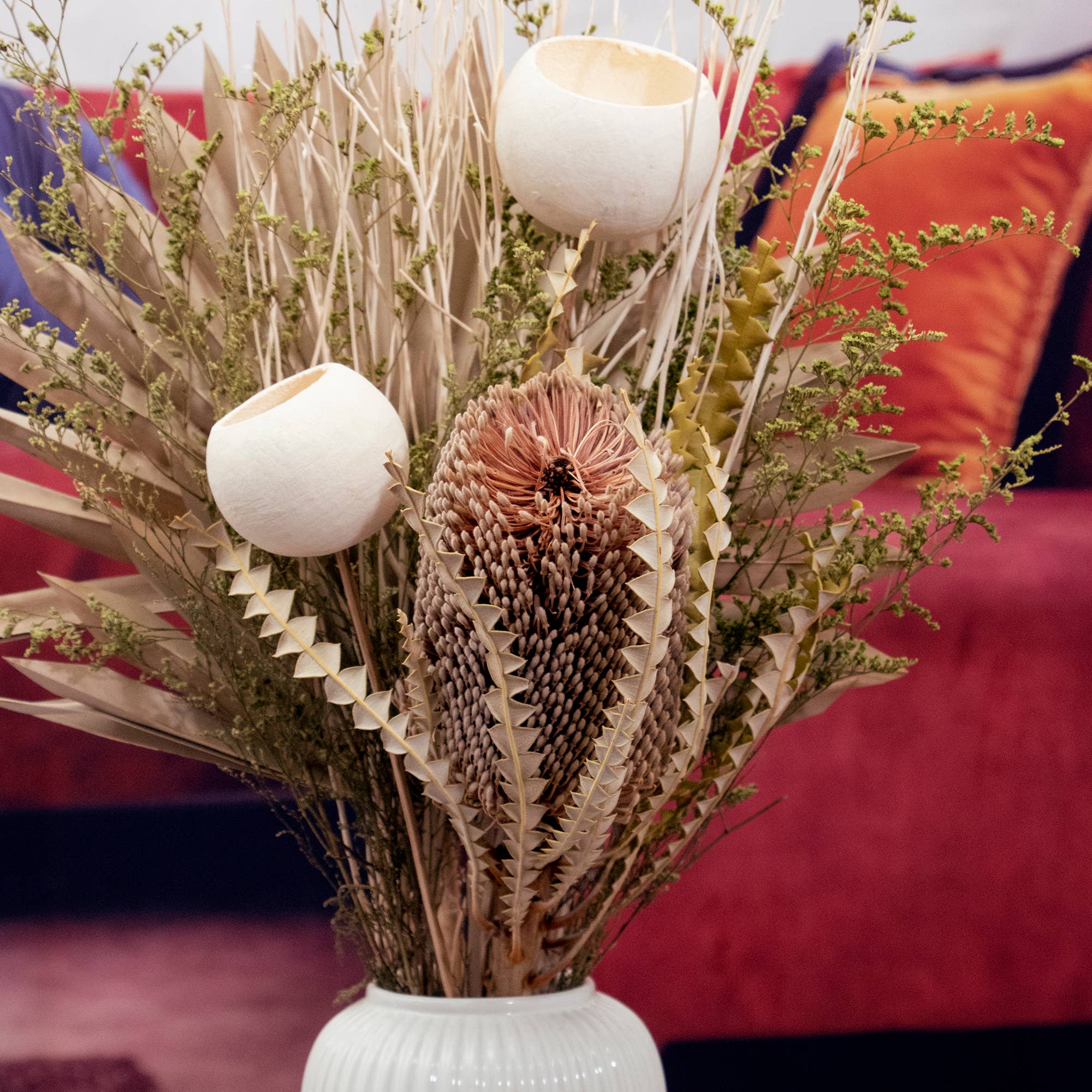 Banksia &  Palm Bouquet