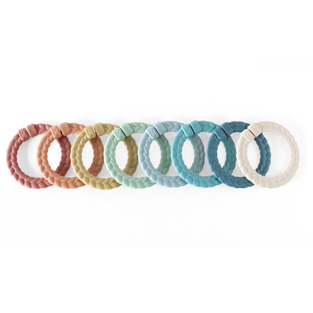 Bespoke Itzy Rings Linking Ring Set: Rainbow