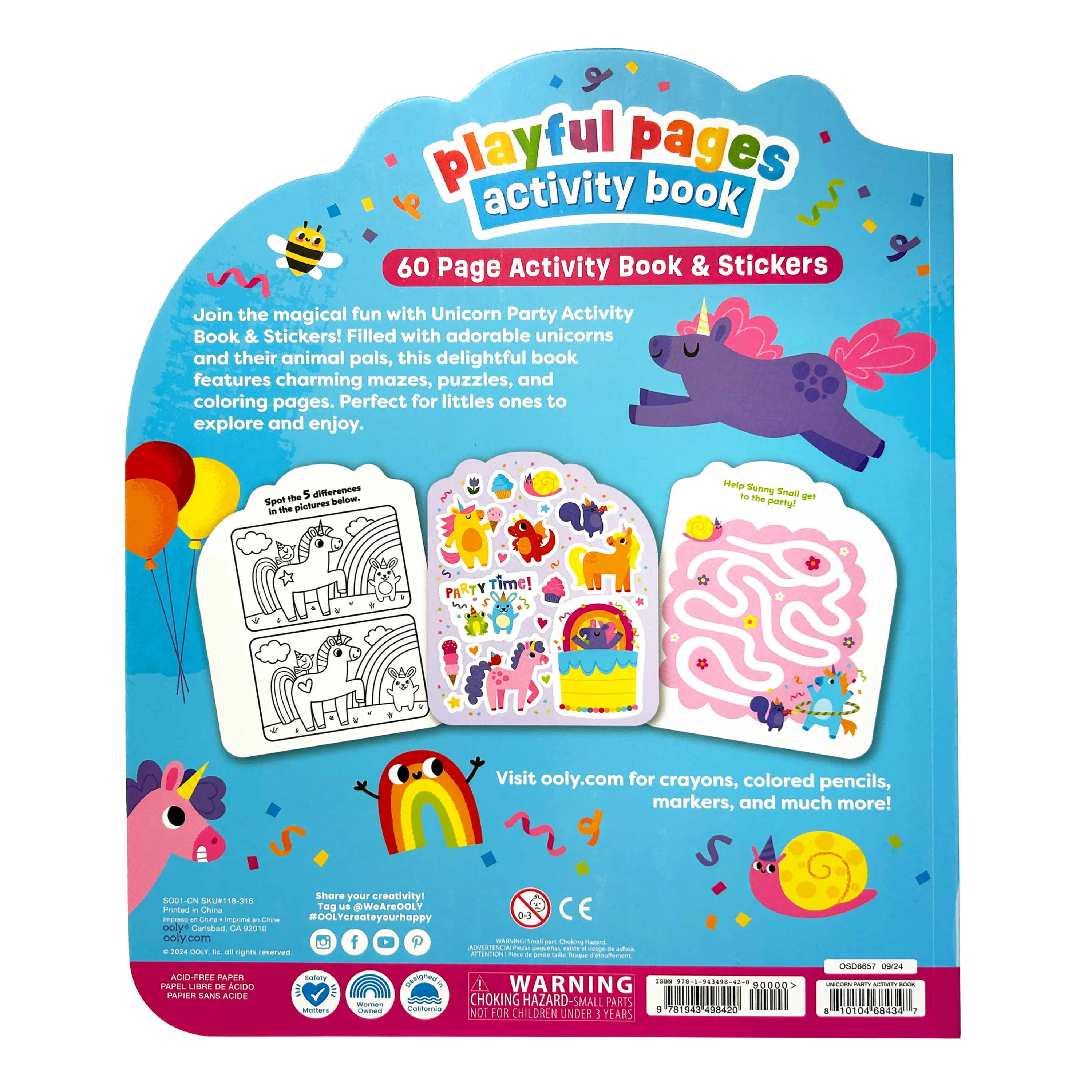 Unicorn Party! Activity Book