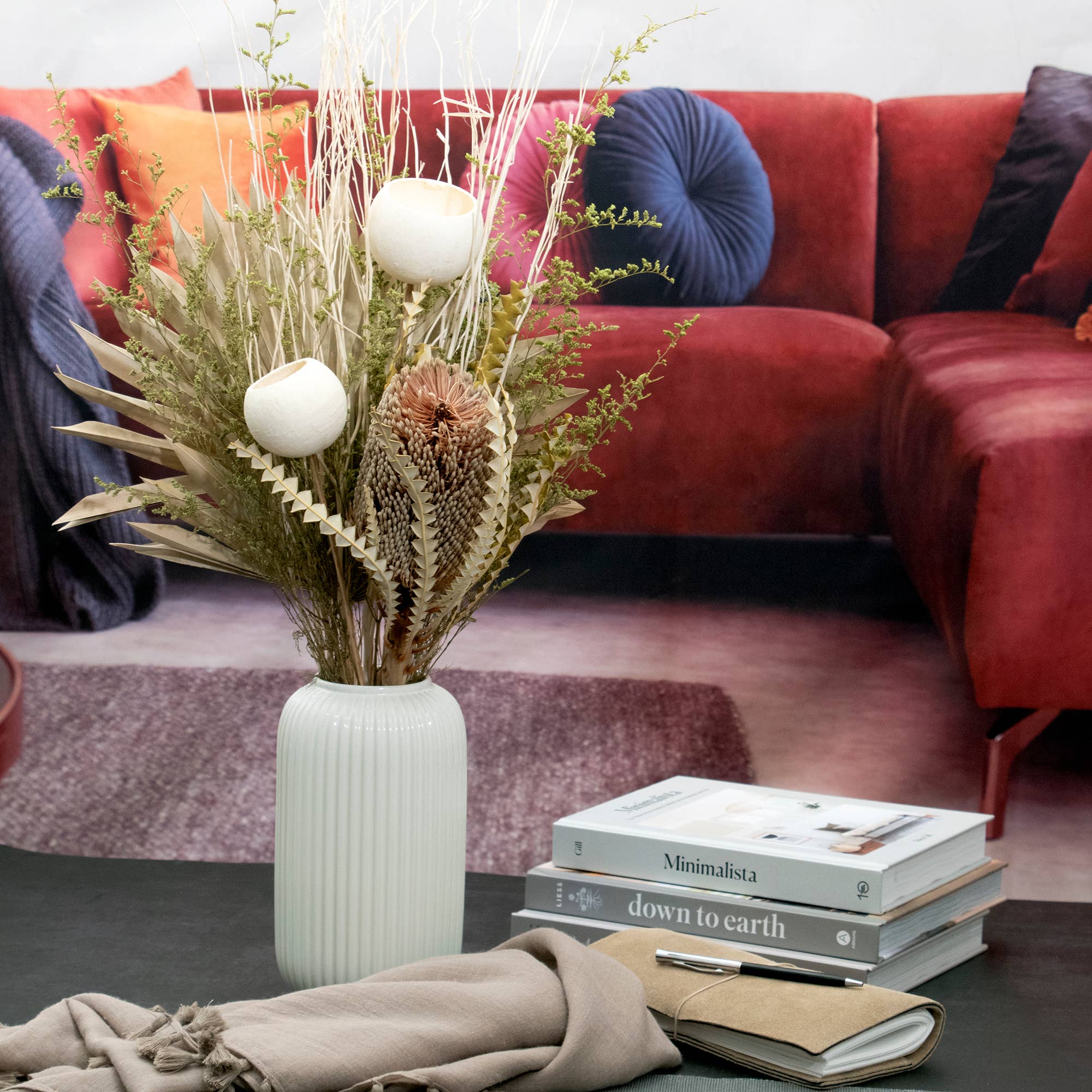 Banksia &  Palm Bouquet