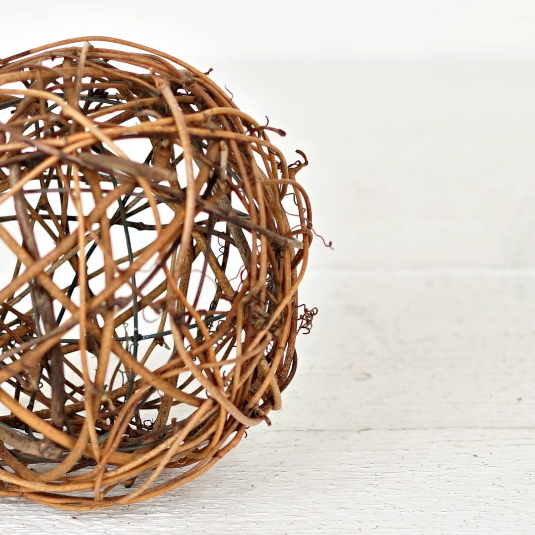 Holiday Depot Inc. - M10072- 4.5in Rattan Twig Ball