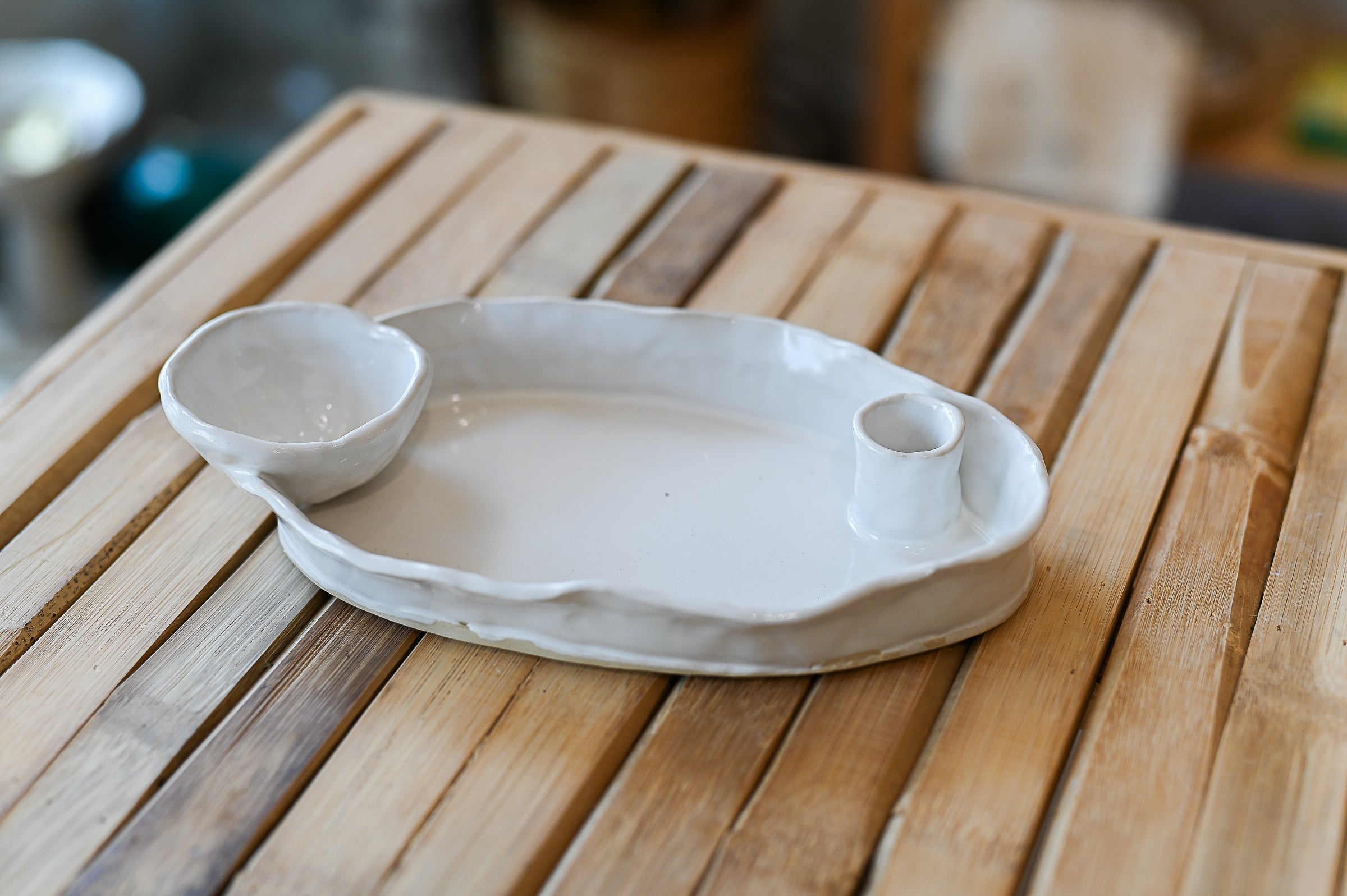 Ceramic Snack Tray Workshop at THE SPEAKEASY || October 15th