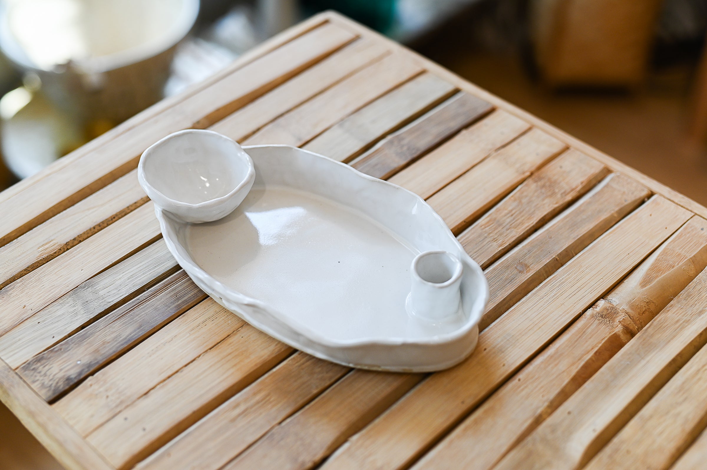 Ceramic Snack Tray Workshop at THE SPEAKEASY || October 15th