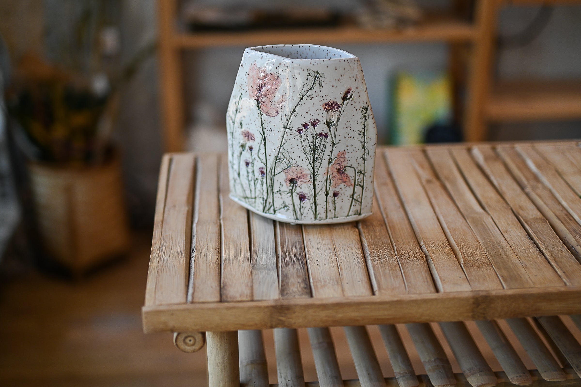 Pressed Floral Pocket Vase Workshop ||  September 21st