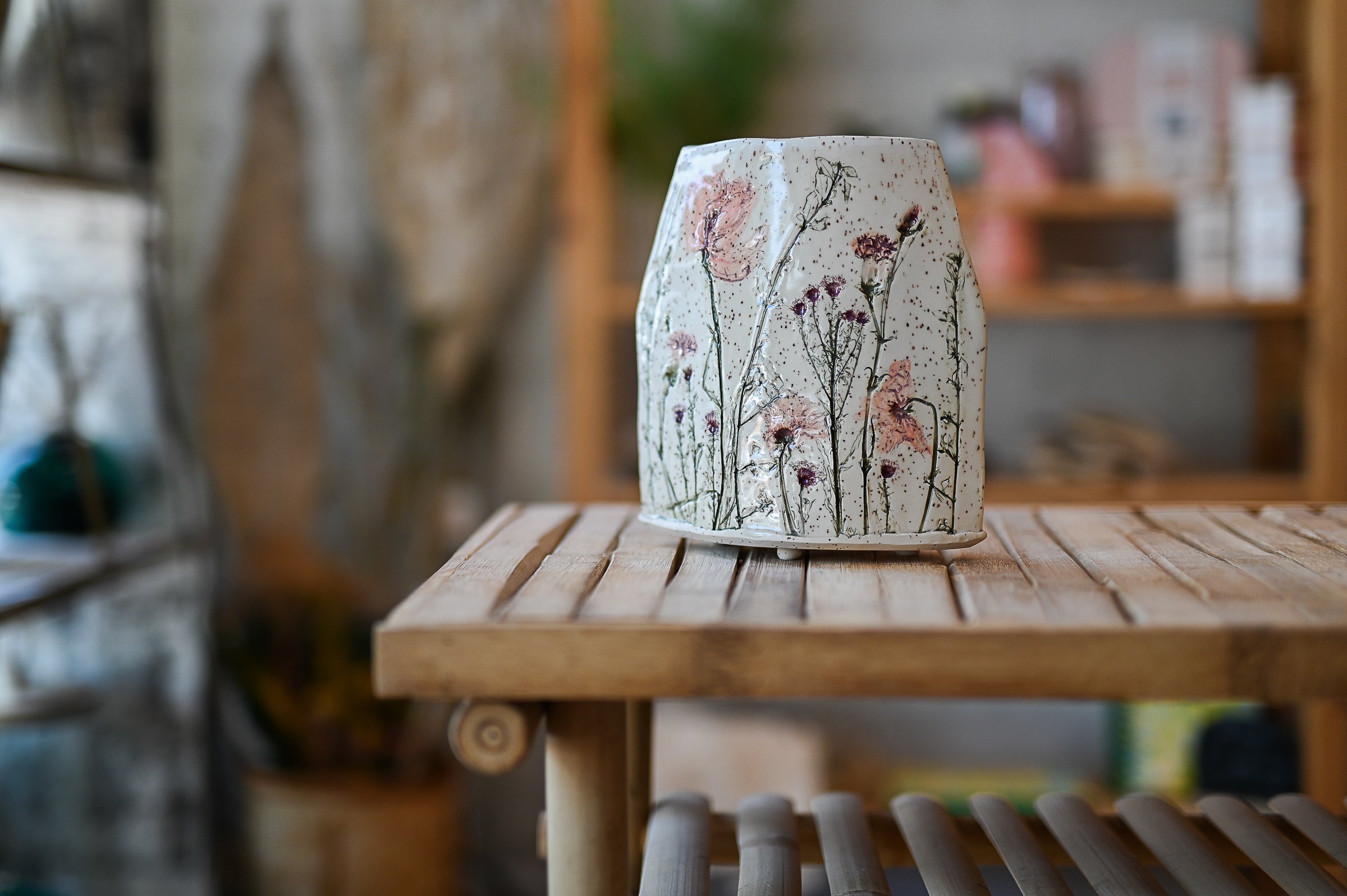 Pressed Floral Pocket Vase Workshop ||  September 21st