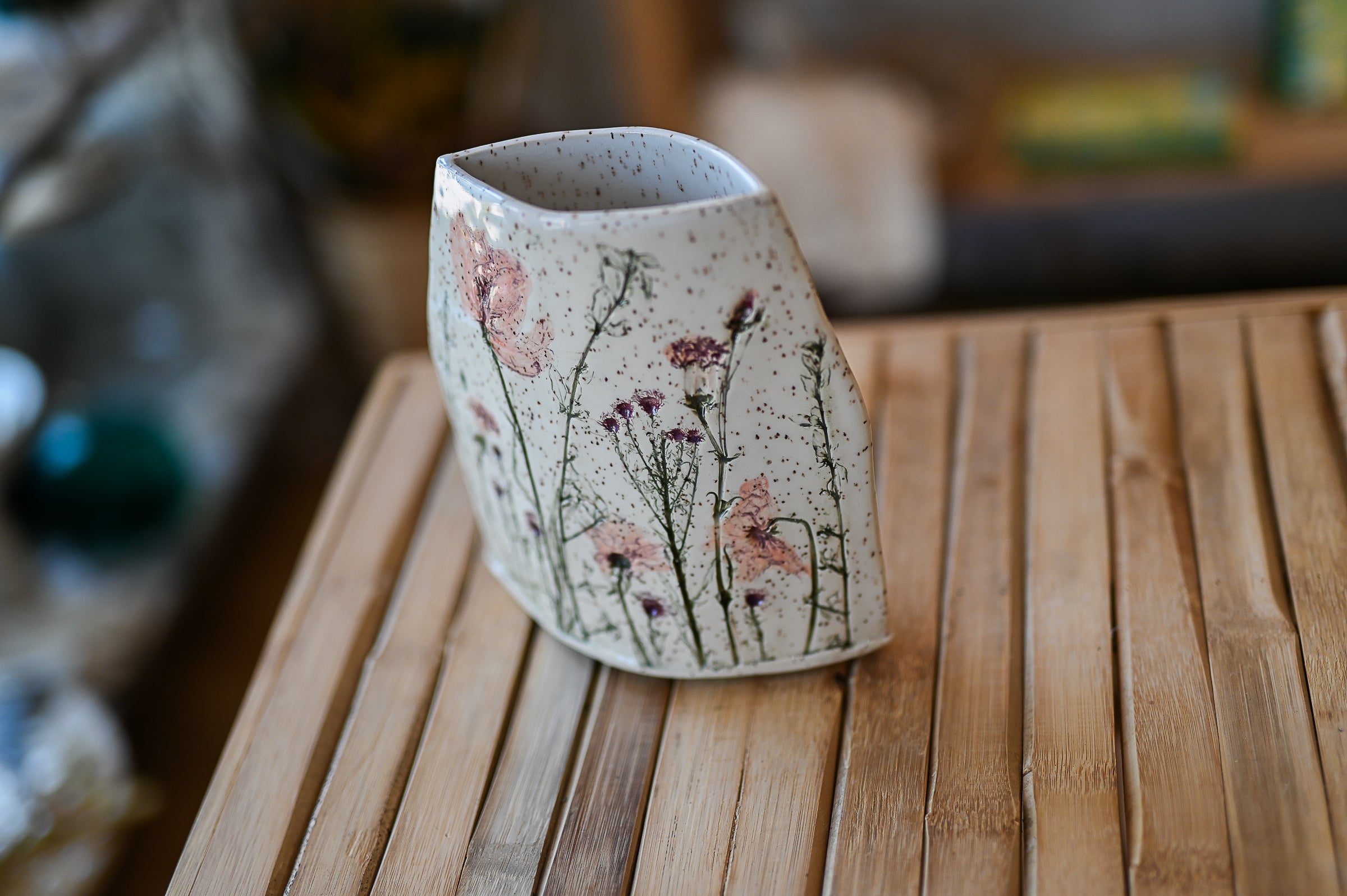 Pressed Floral Pocket Vase Workshop ||  September 21st