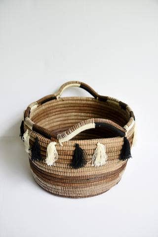 SoloHope - Tasseled Eclipse Basket